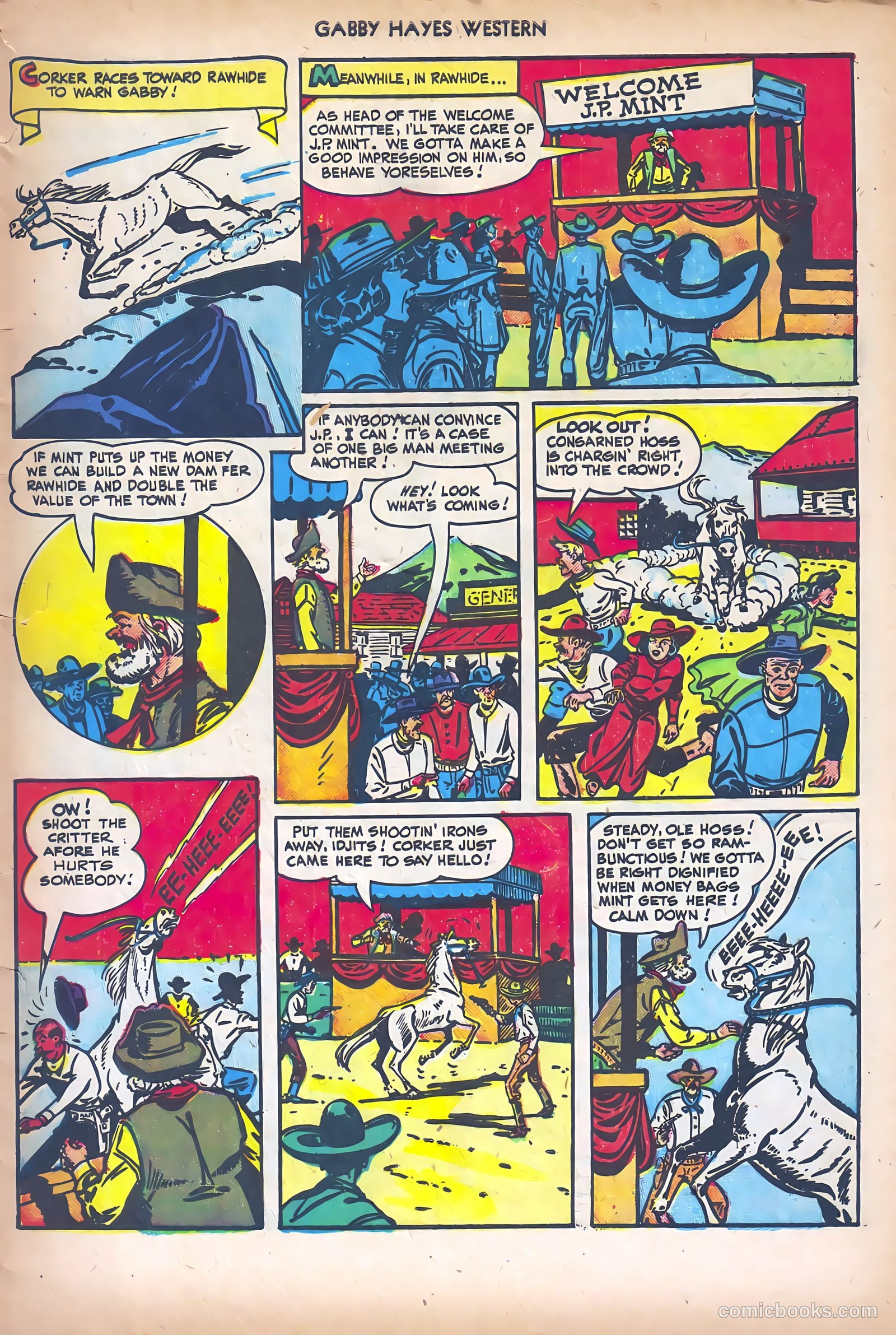Gabby Hayes Western #13 (1949) — page 5 of 36