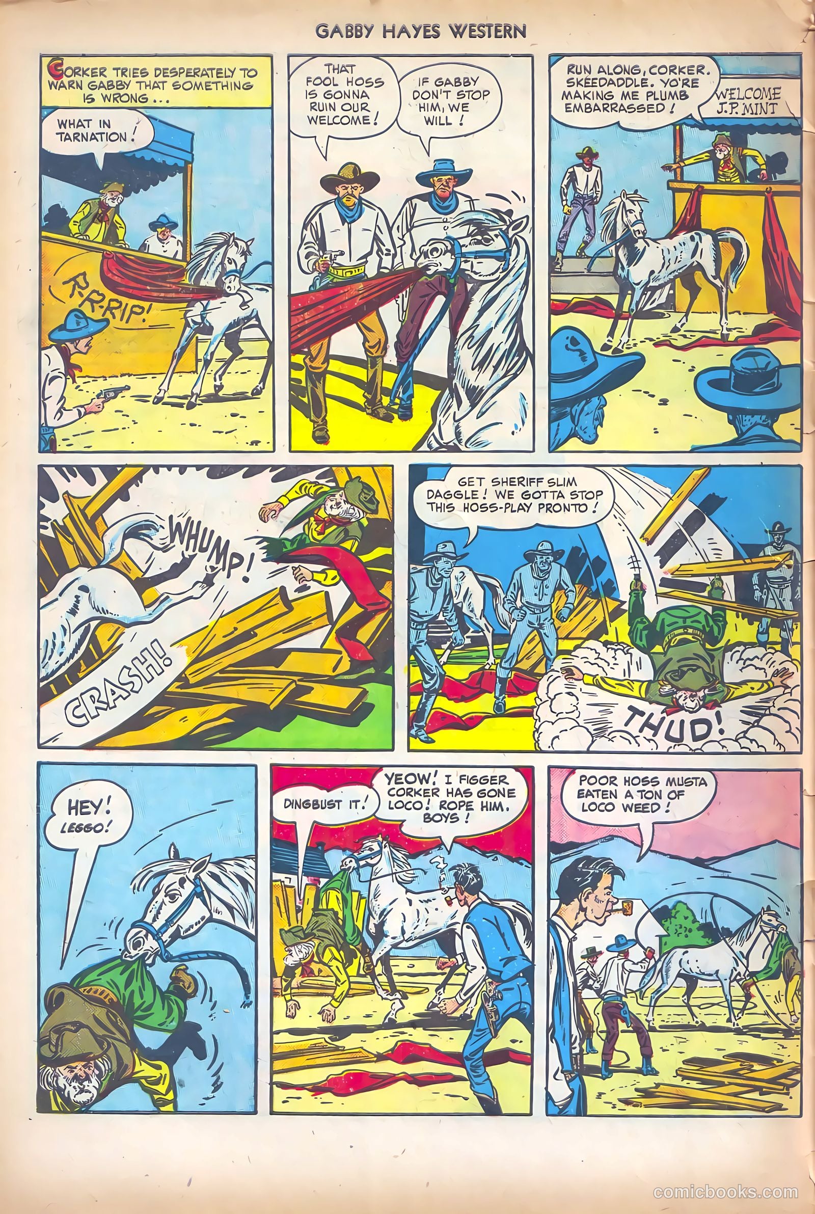 Gabby Hayes Western #13 (1949) — page 6 of 36
