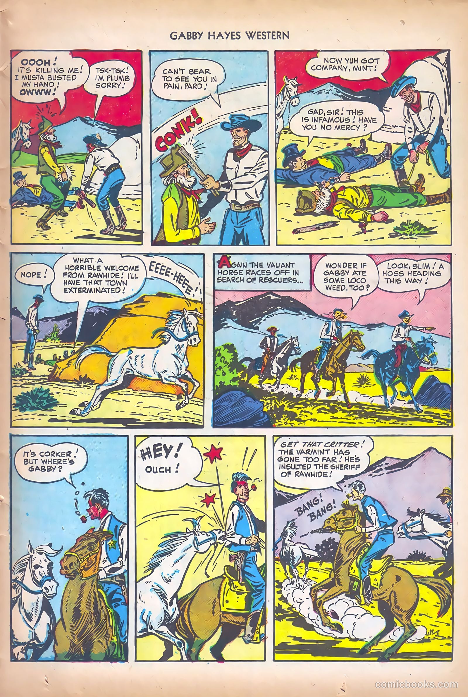 Gabby Hayes Western #13 (1949) — page 11 of 36