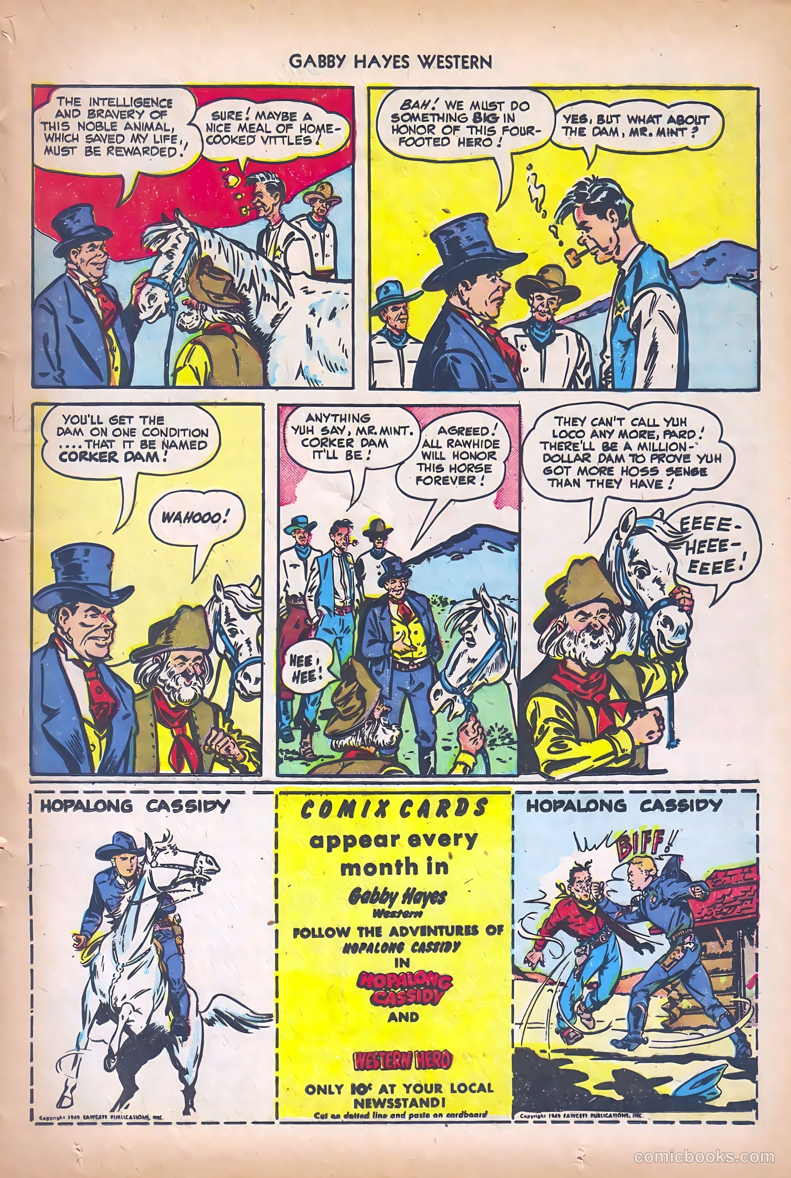 Gabby Hayes Western #13 (1949) — page 13 of 36
