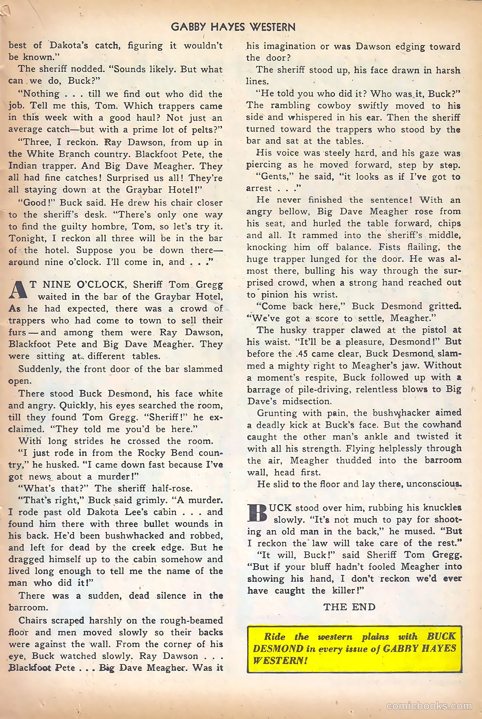 Gabby Hayes Western #13 (1949) — page 15 of 36