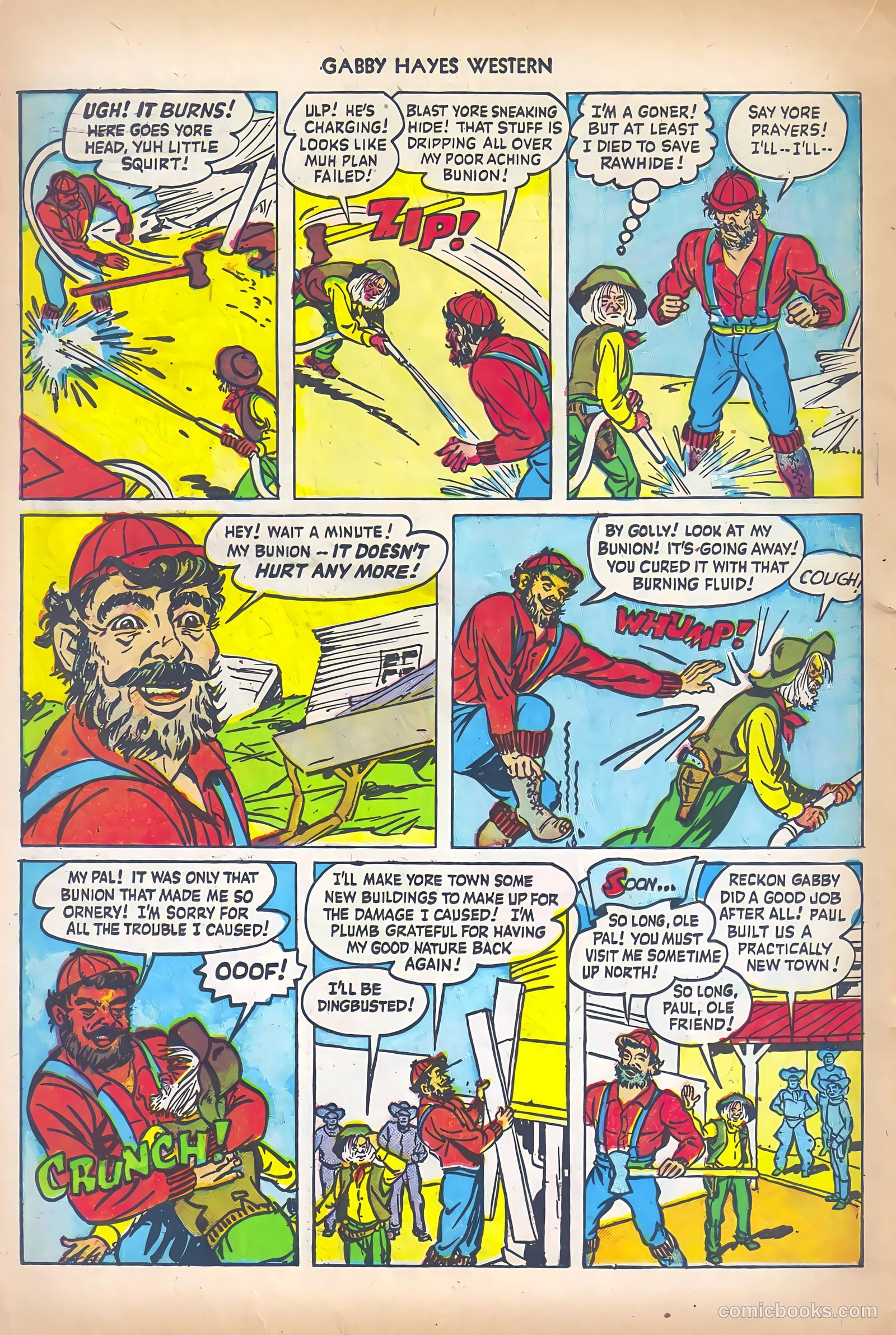 Gabby Hayes Western #13 (1949) — page 22 of 36