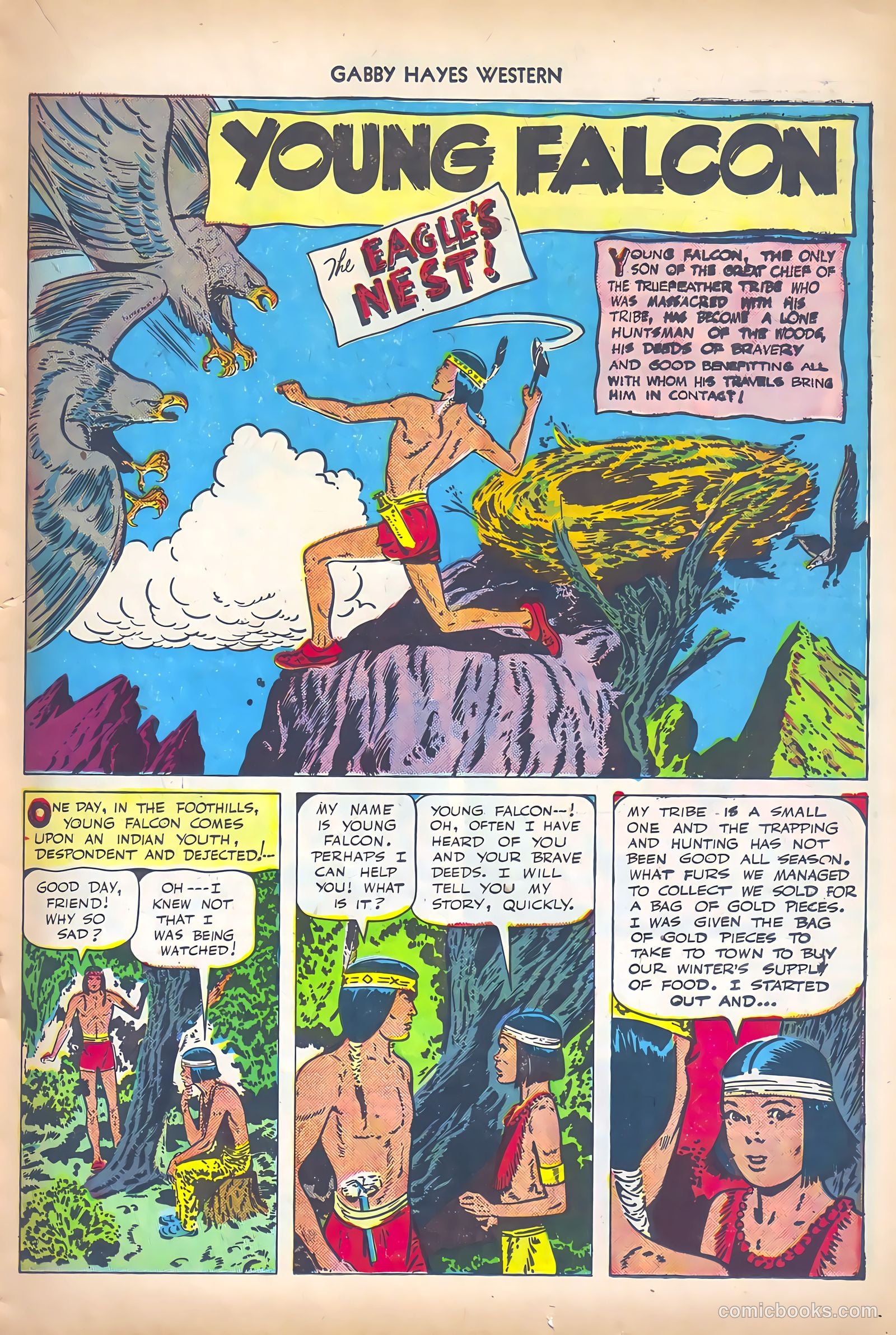 Gabby Hayes Western #13 (1949) — page 23 of 36