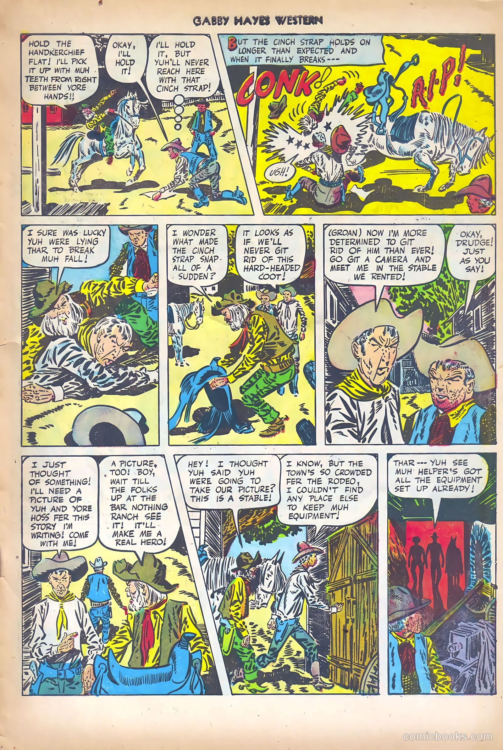 Gabby Hayes Western #13 (1949) — page 31 of 36