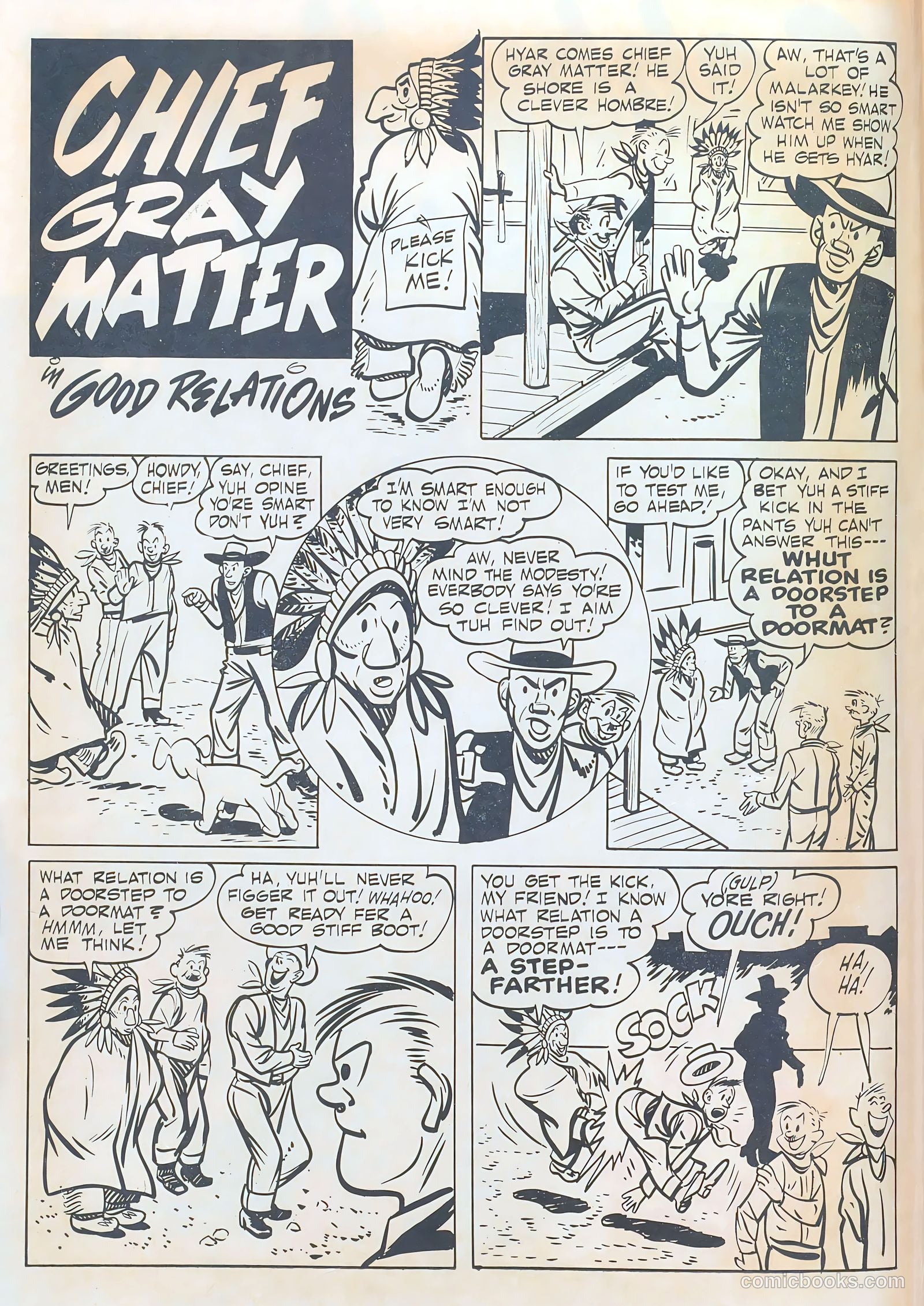 Gabby Hayes Western #14 (1950) — page 2 of 36