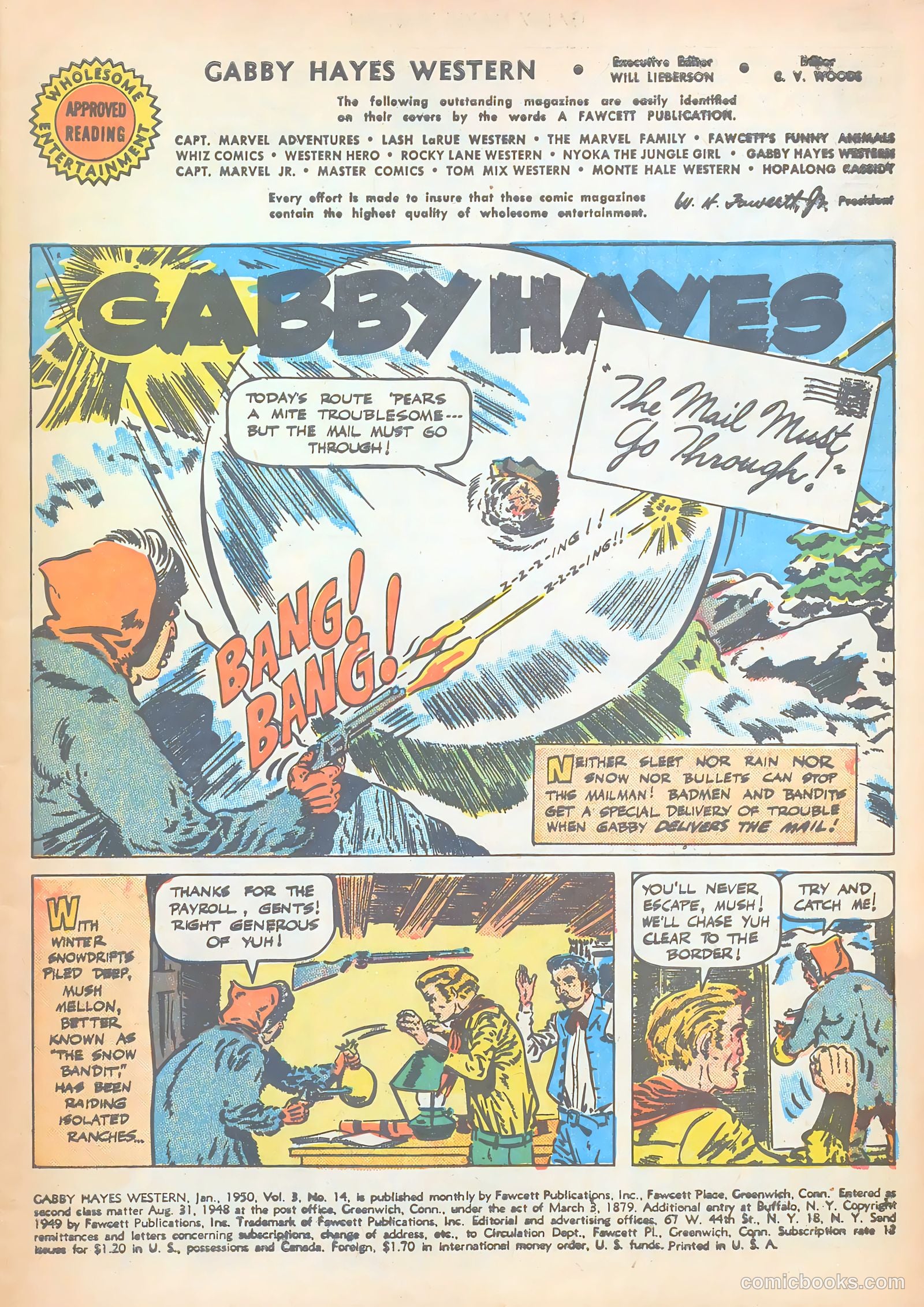 Gabby Hayes Western #14 (1950) — page 3 of 36