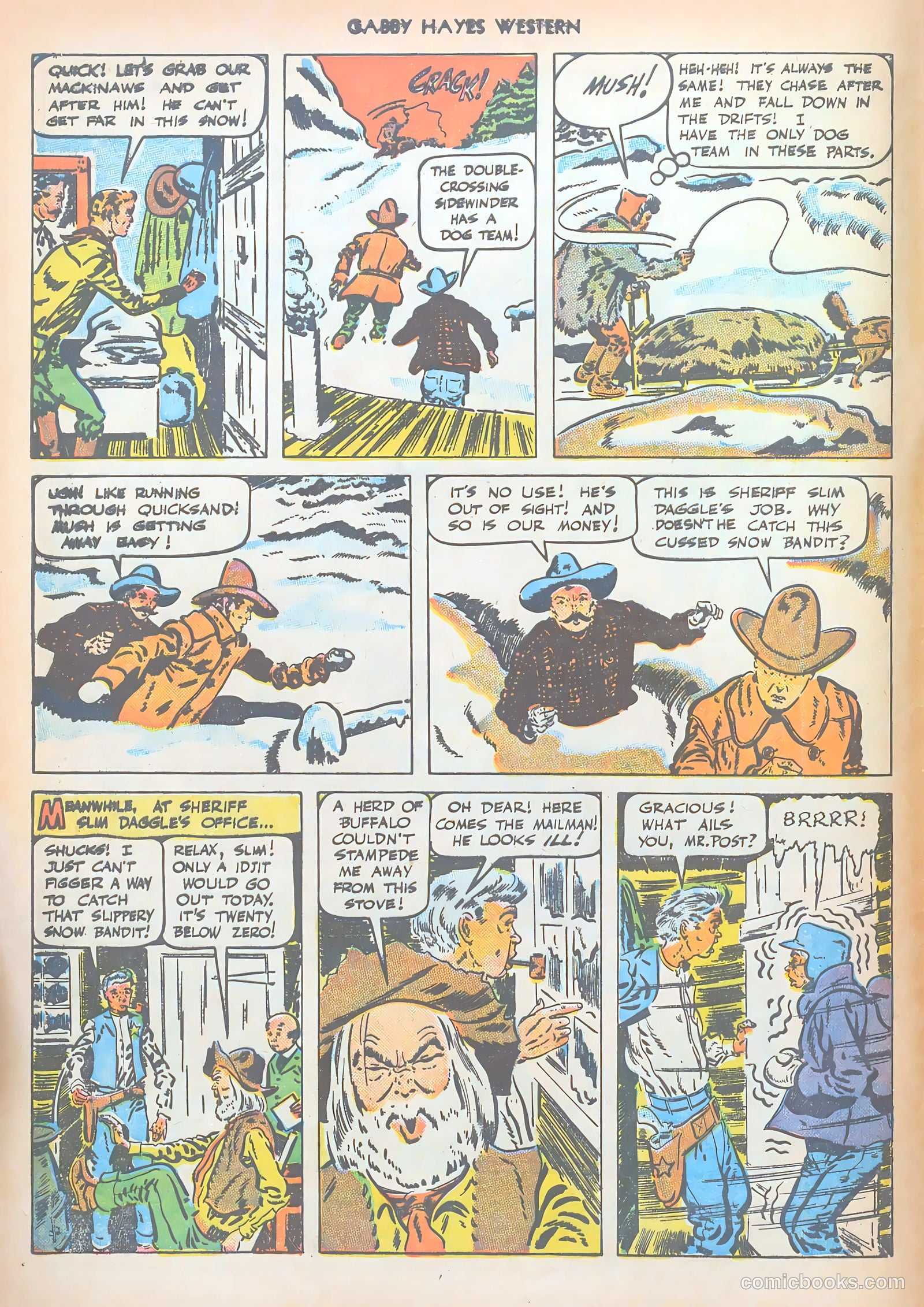 Gabby Hayes Western #14 (1950) — page 4 of 36