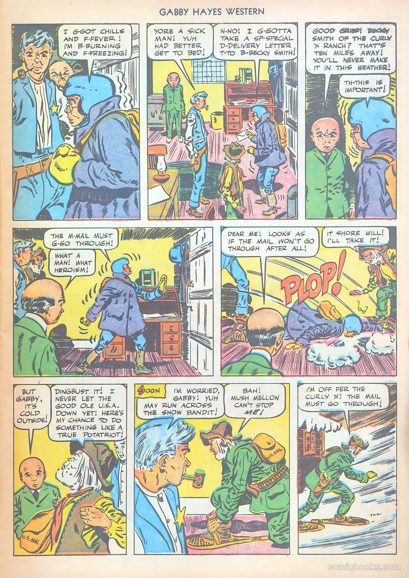 Gabby Hayes Western #14 (1950) — page 5 of 36