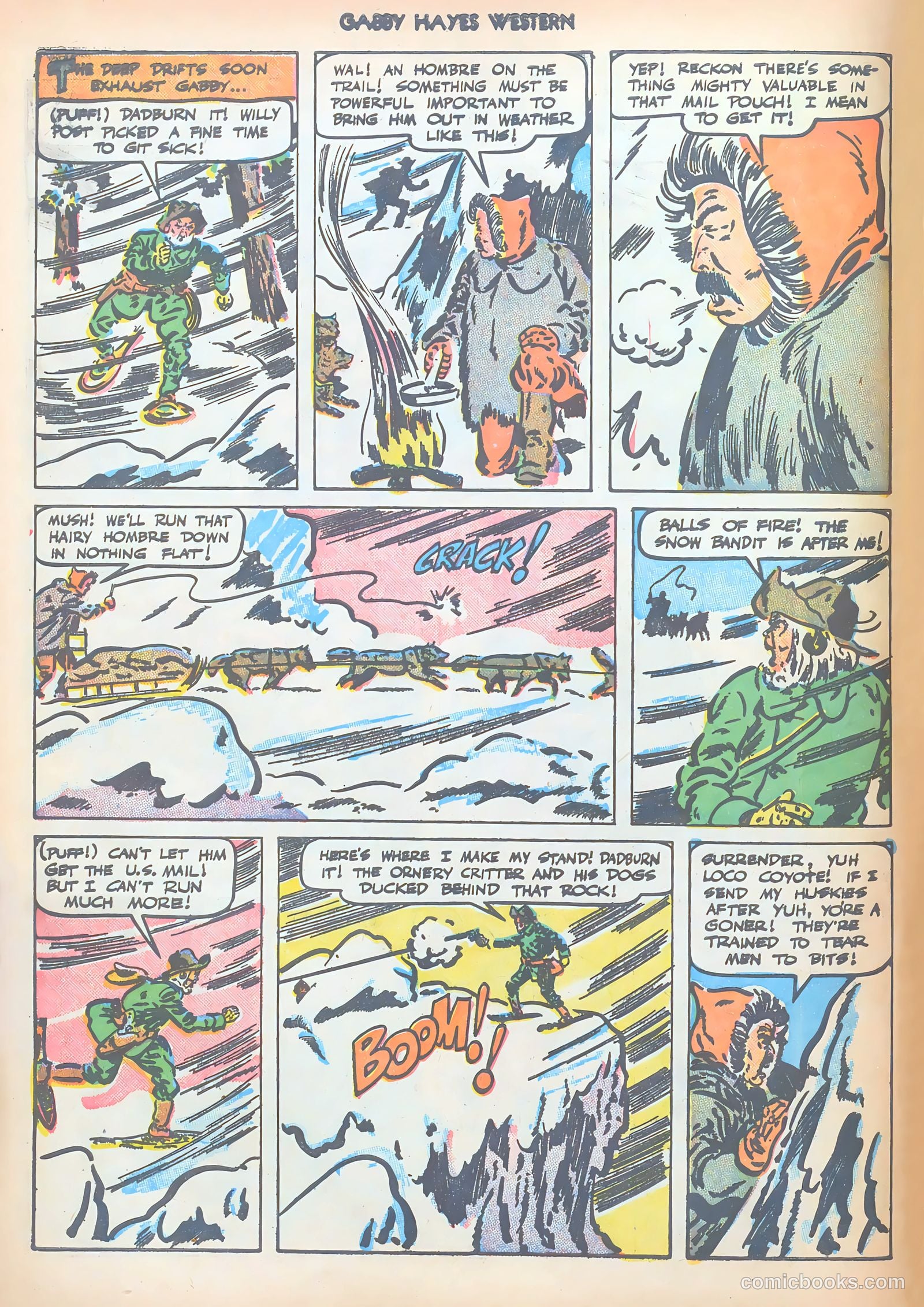 Gabby Hayes Western #14 (1950) — page 6 of 36