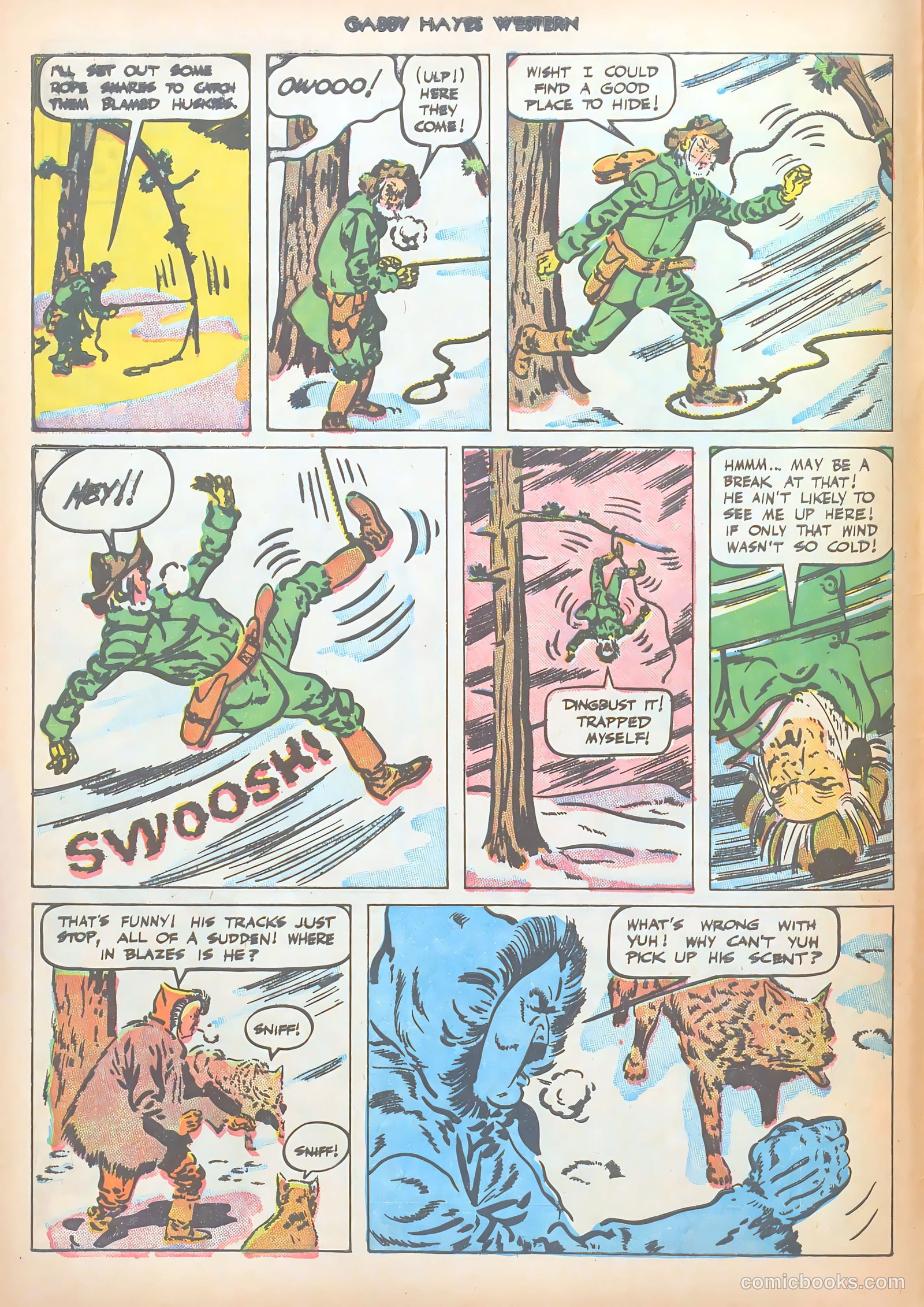 Gabby Hayes Western #14 (1950) — page 8 of 36