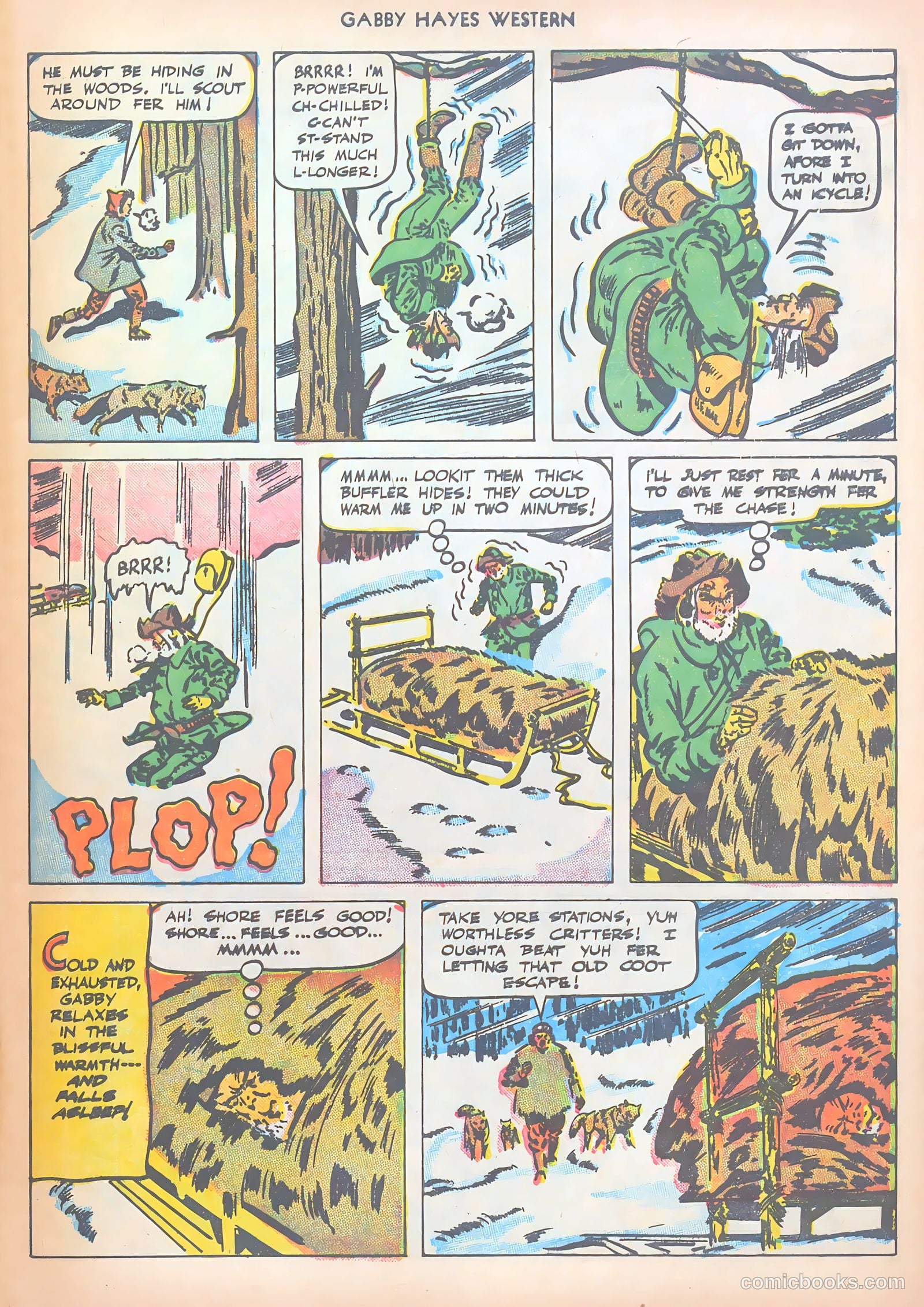 Gabby Hayes Western #14 (1950) — page 9 of 36