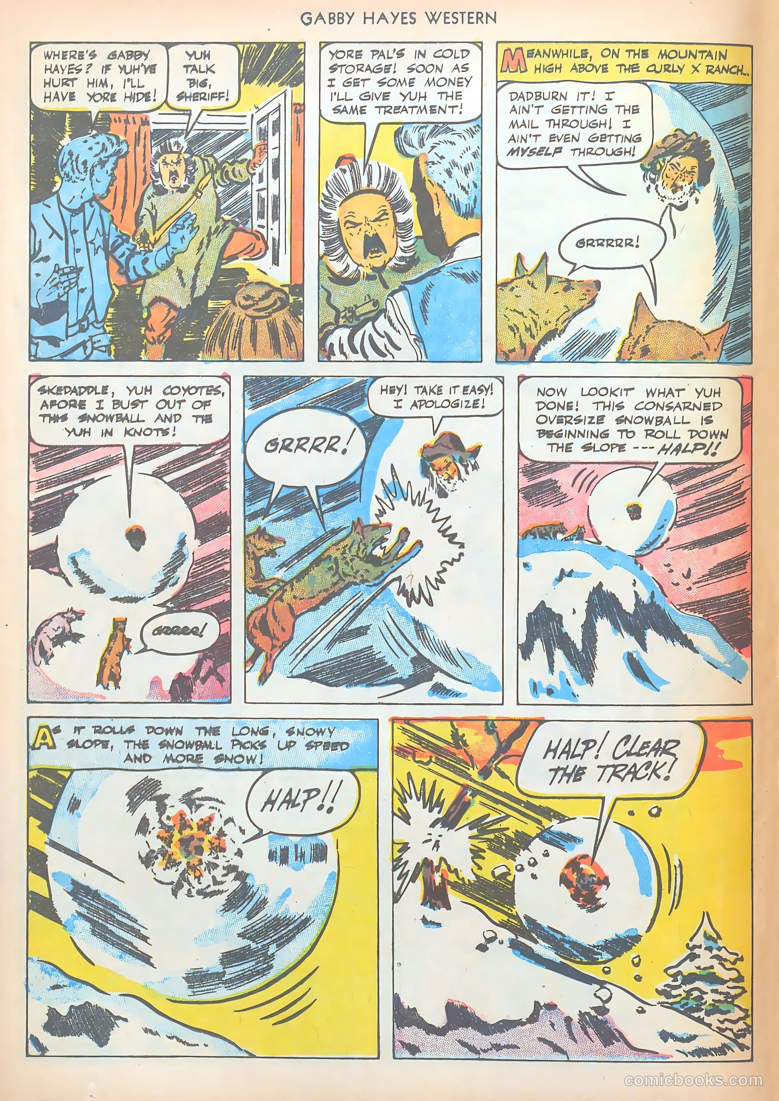 Gabby Hayes Western #14 (1950) — page 12 of 36