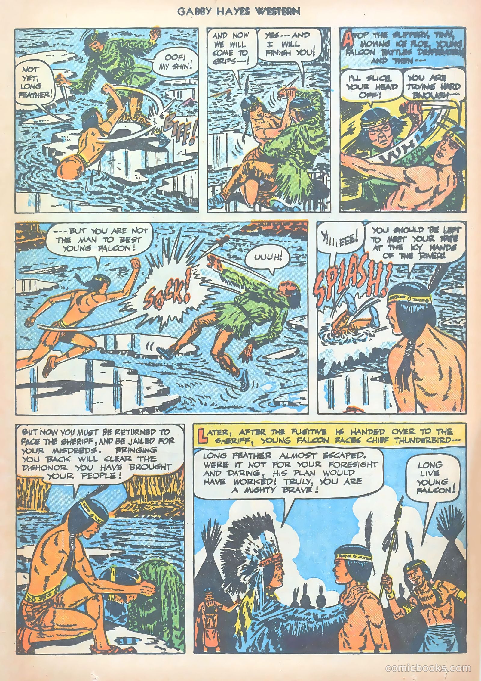 Gabby Hayes Western #14 (1950) — page 17 of 36