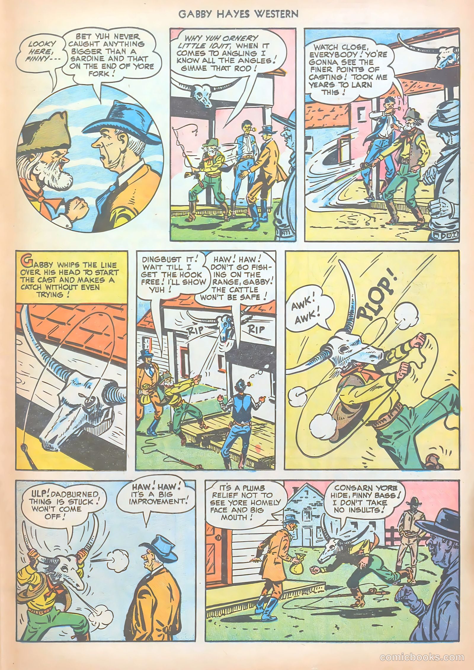 Gabby Hayes Western #14 (1950) — page 19 of 36
