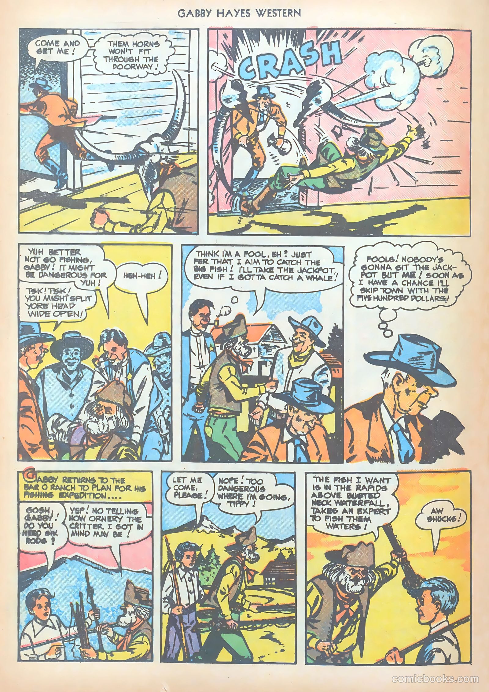 Gabby Hayes Western #14 (1950) — page 20 of 36
