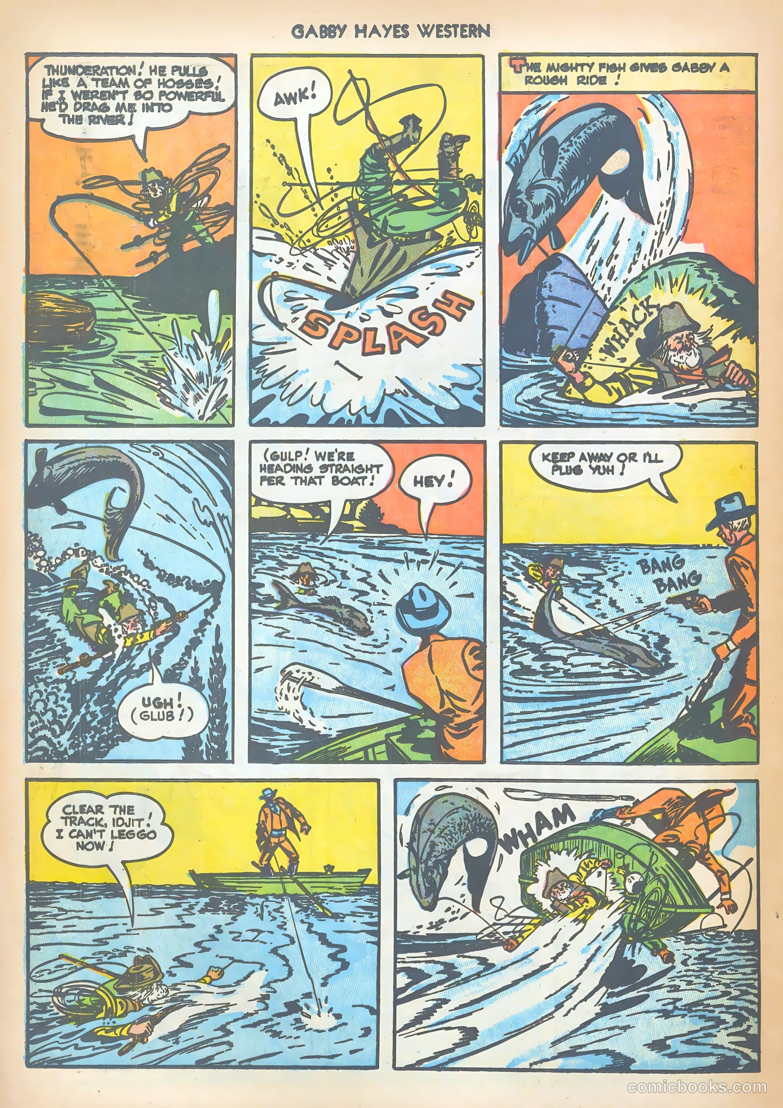 Gabby Hayes Western #14 (1950) — page 22 of 36