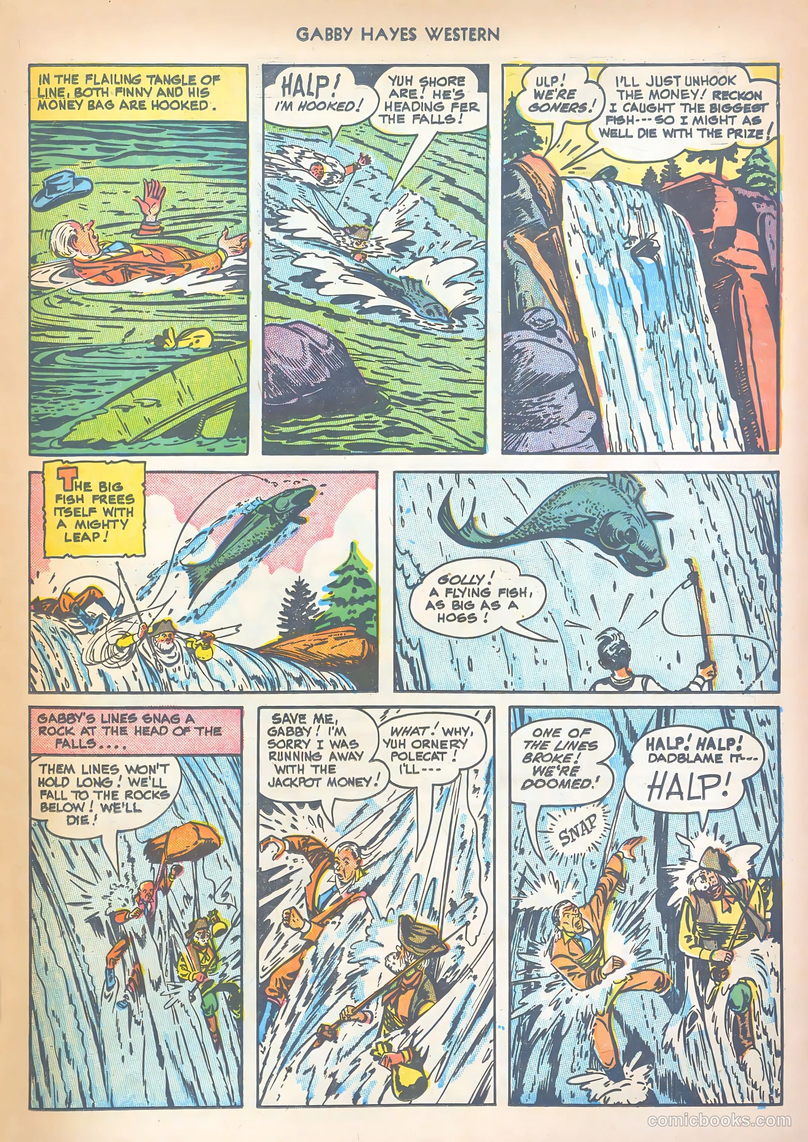Gabby Hayes Western #14 (1950) — page 23 of 36