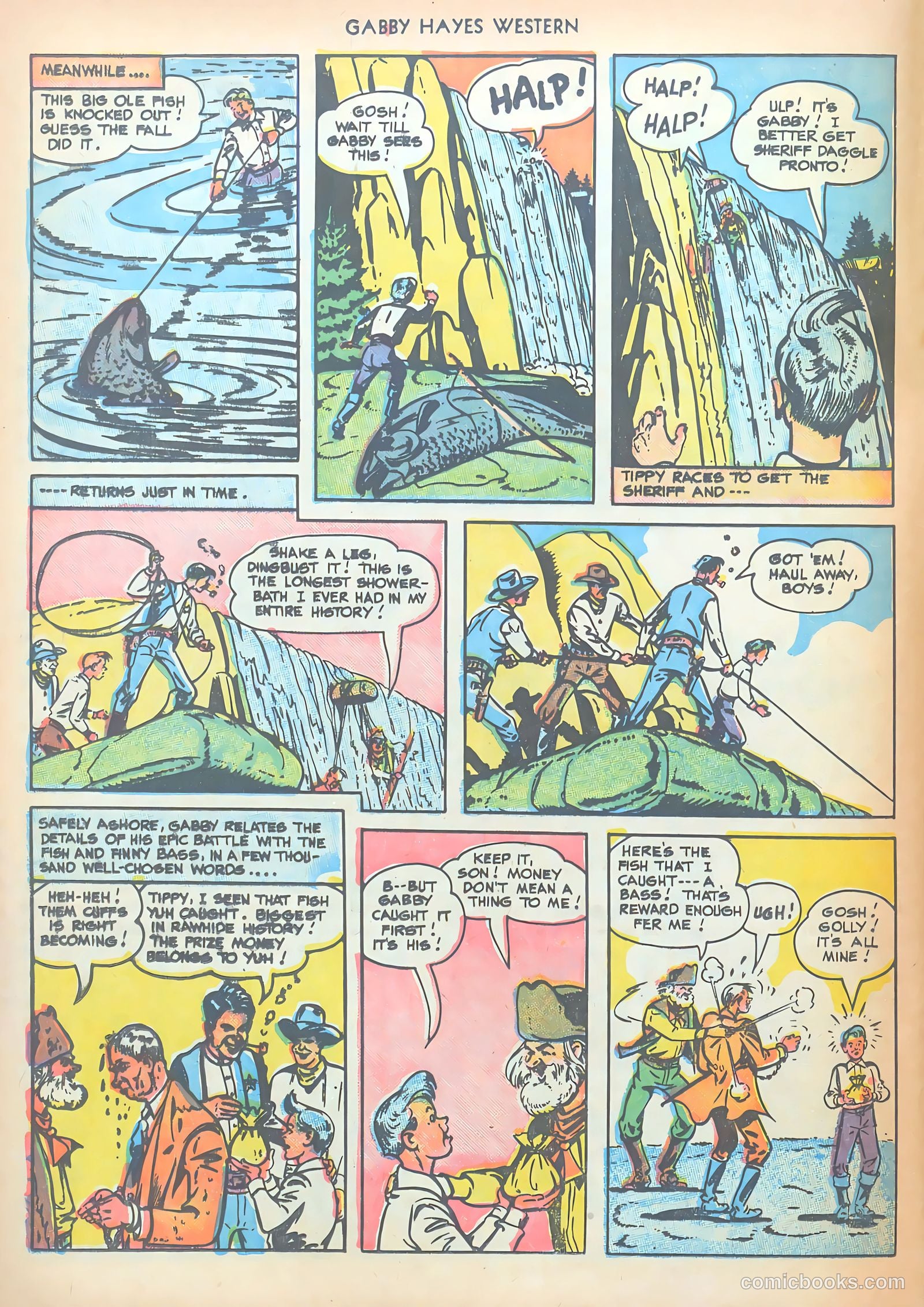 Gabby Hayes Western #14 (1950) — page 24 of 36