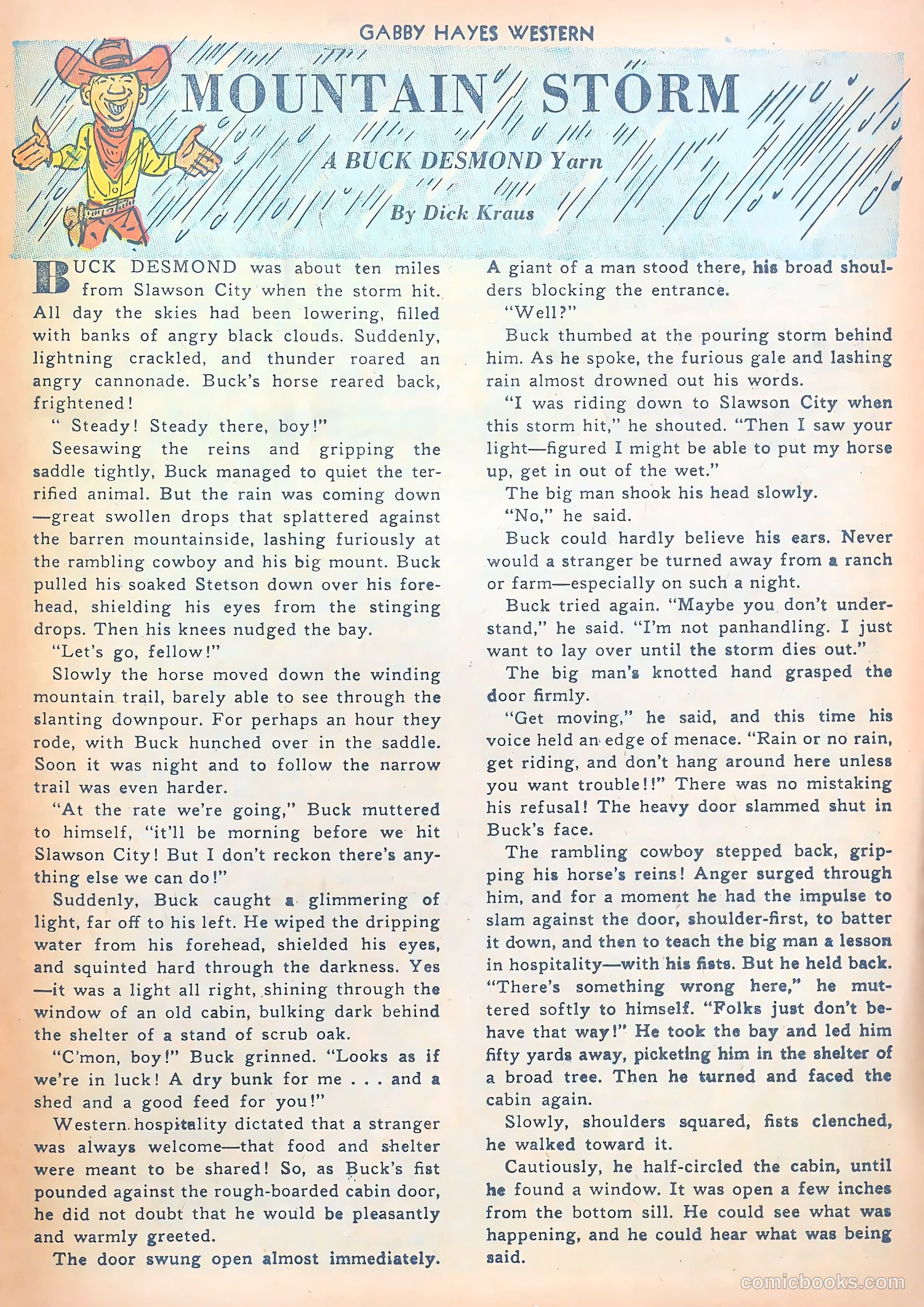 Gabby Hayes Western #14 (1950) — page 25 of 36