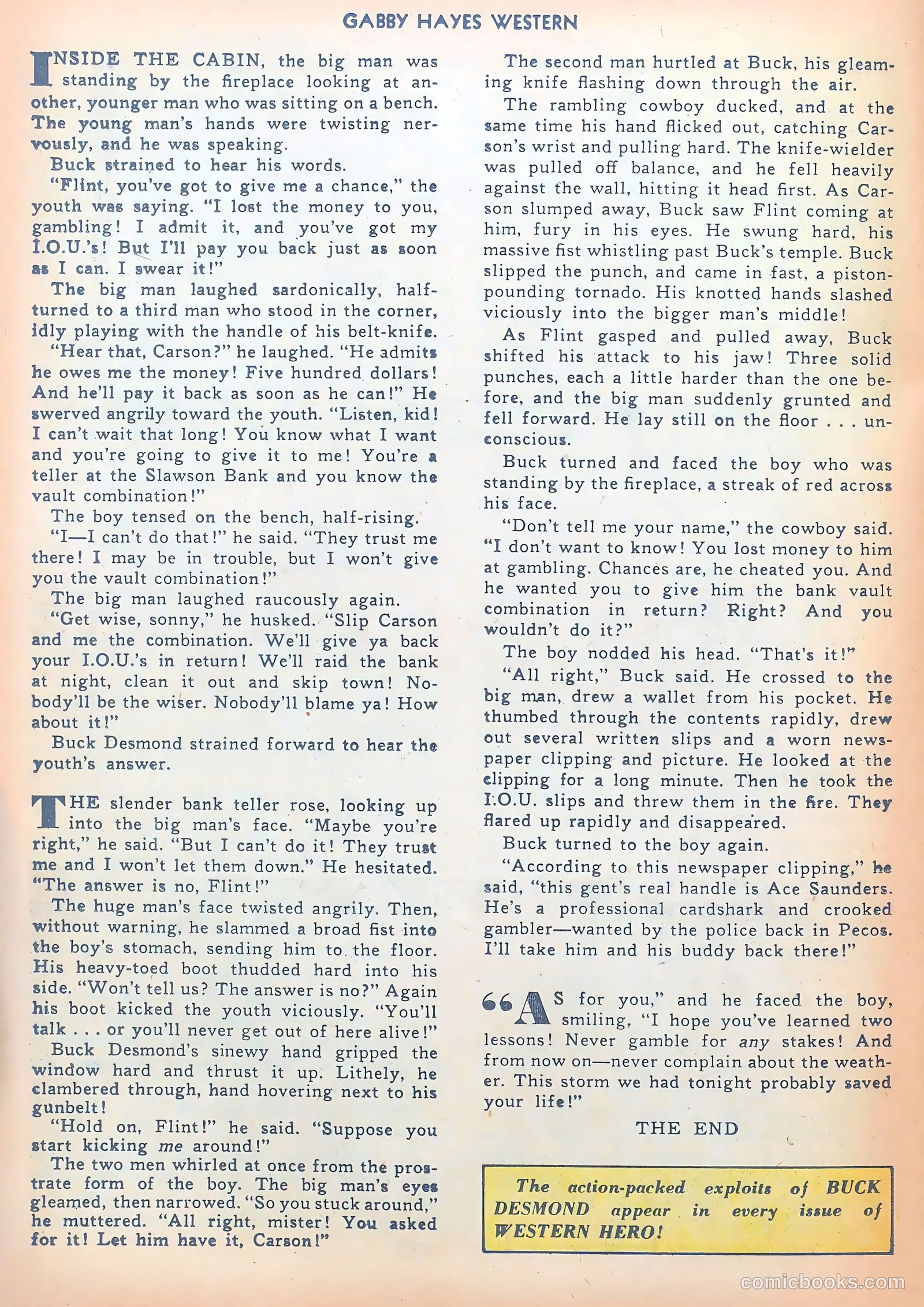 Gabby Hayes Western #14 (1950) — page 26 of 36