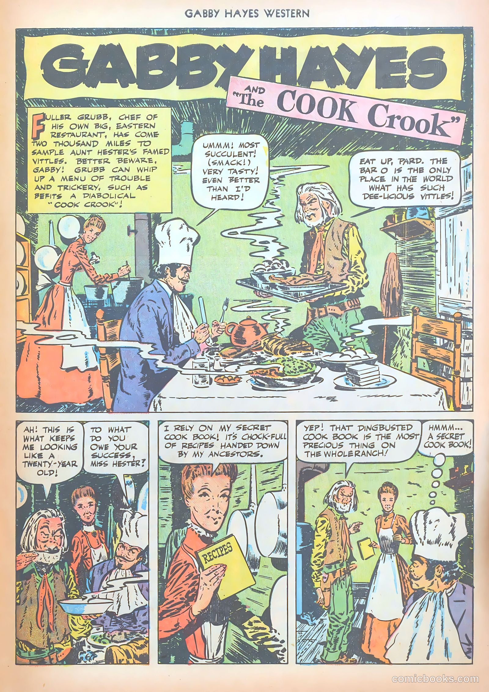 Gabby Hayes Western #14 (1950) — page 27 of 36