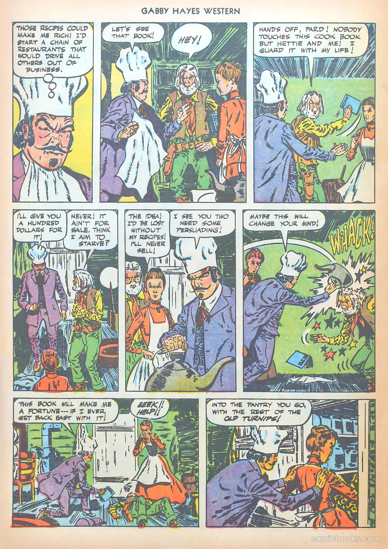 Gabby Hayes Western #14 (1950) — page 28 of 36