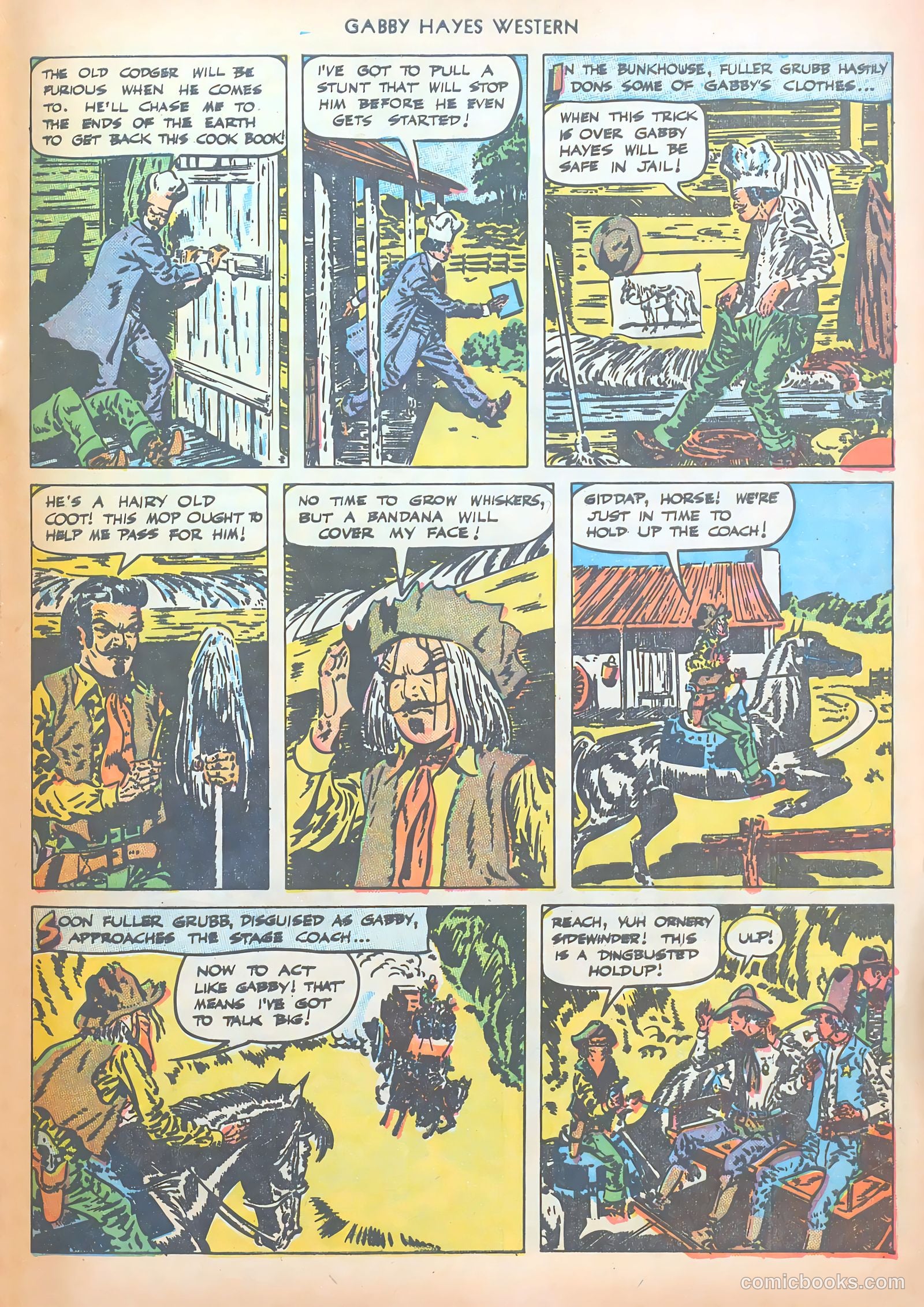 Gabby Hayes Western #14 (1950) — page 29 of 36
