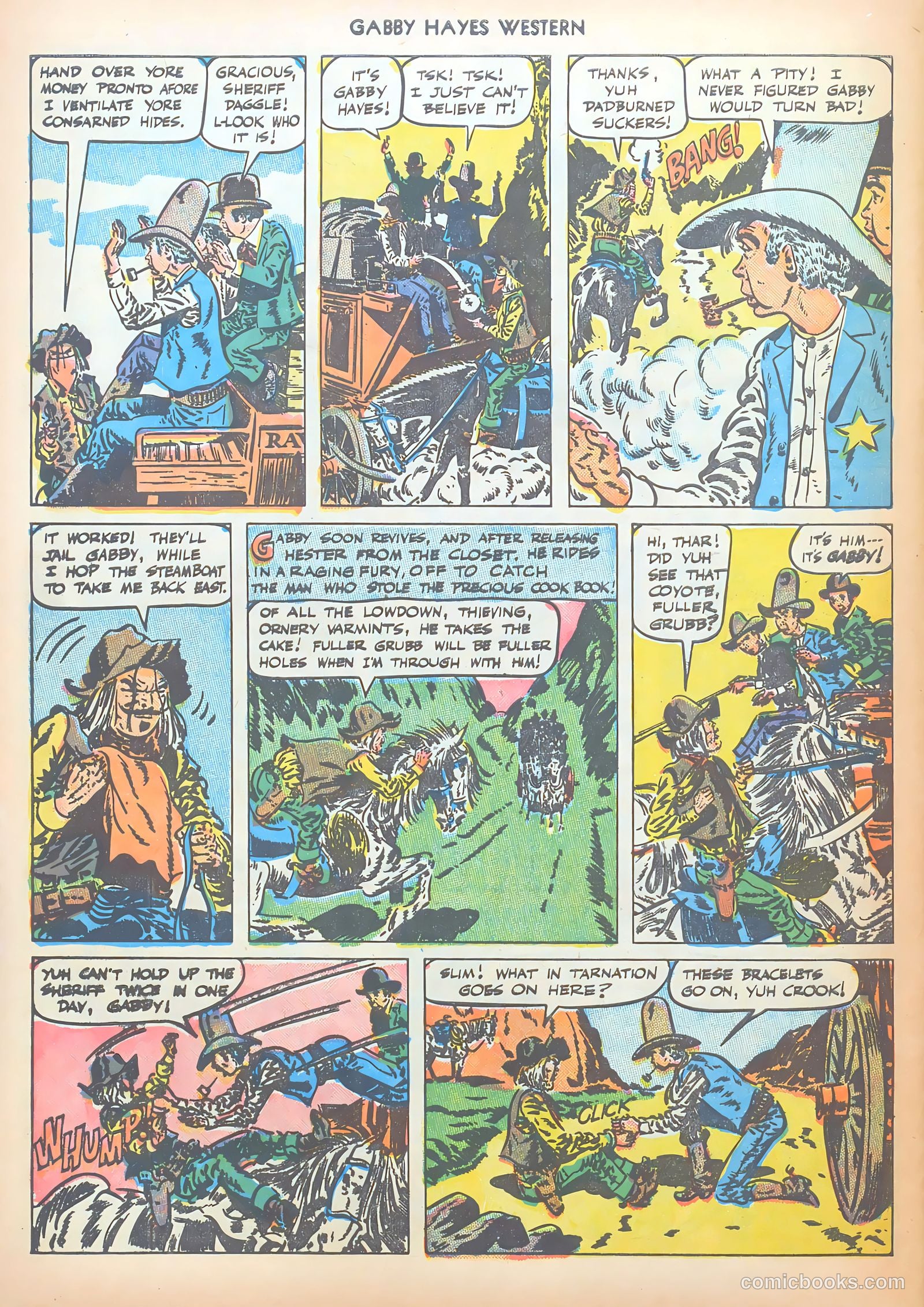 Gabby Hayes Western #14 (1950) — page 30 of 36