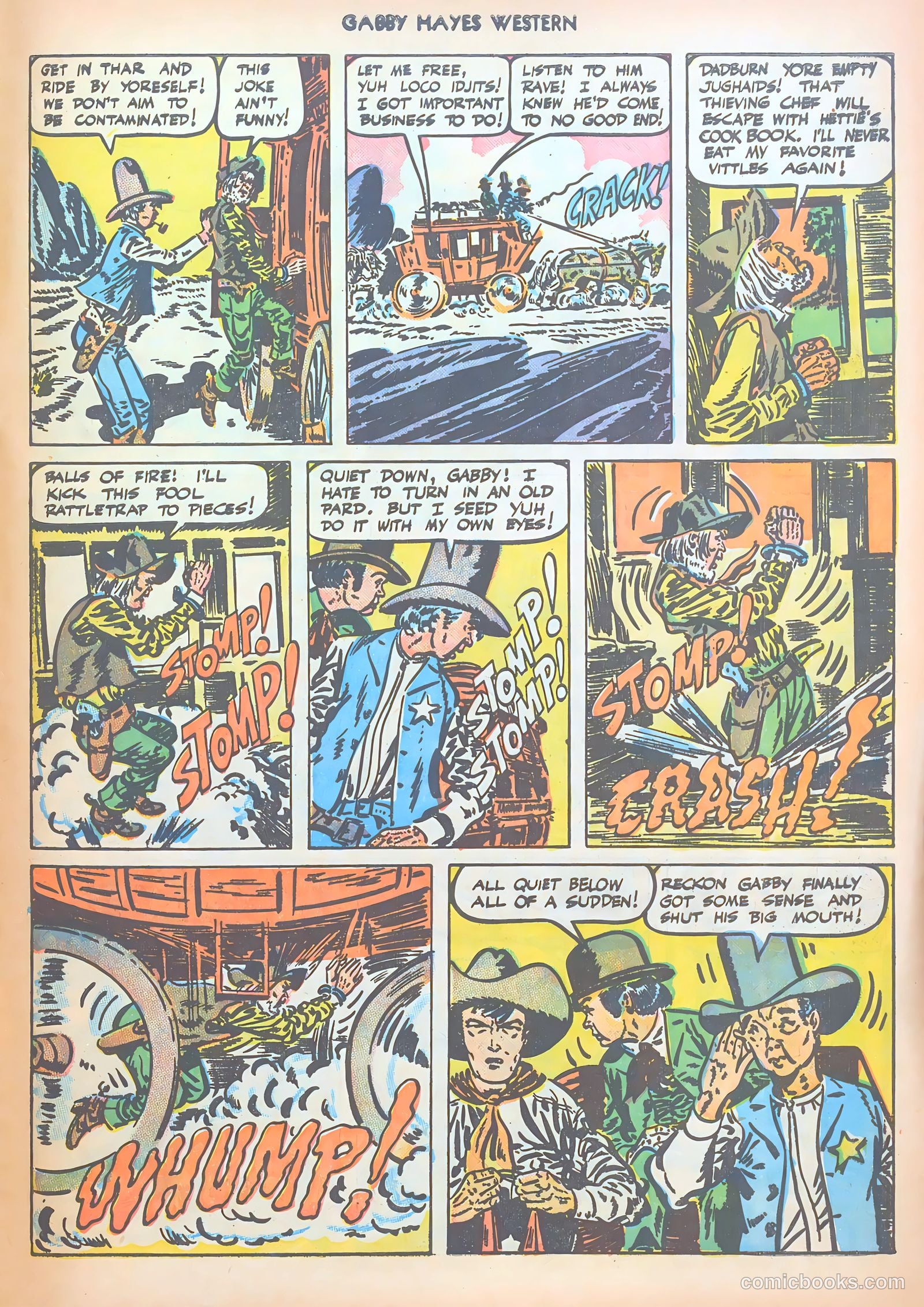 Gabby Hayes Western #14 (1950) — page 31 of 36