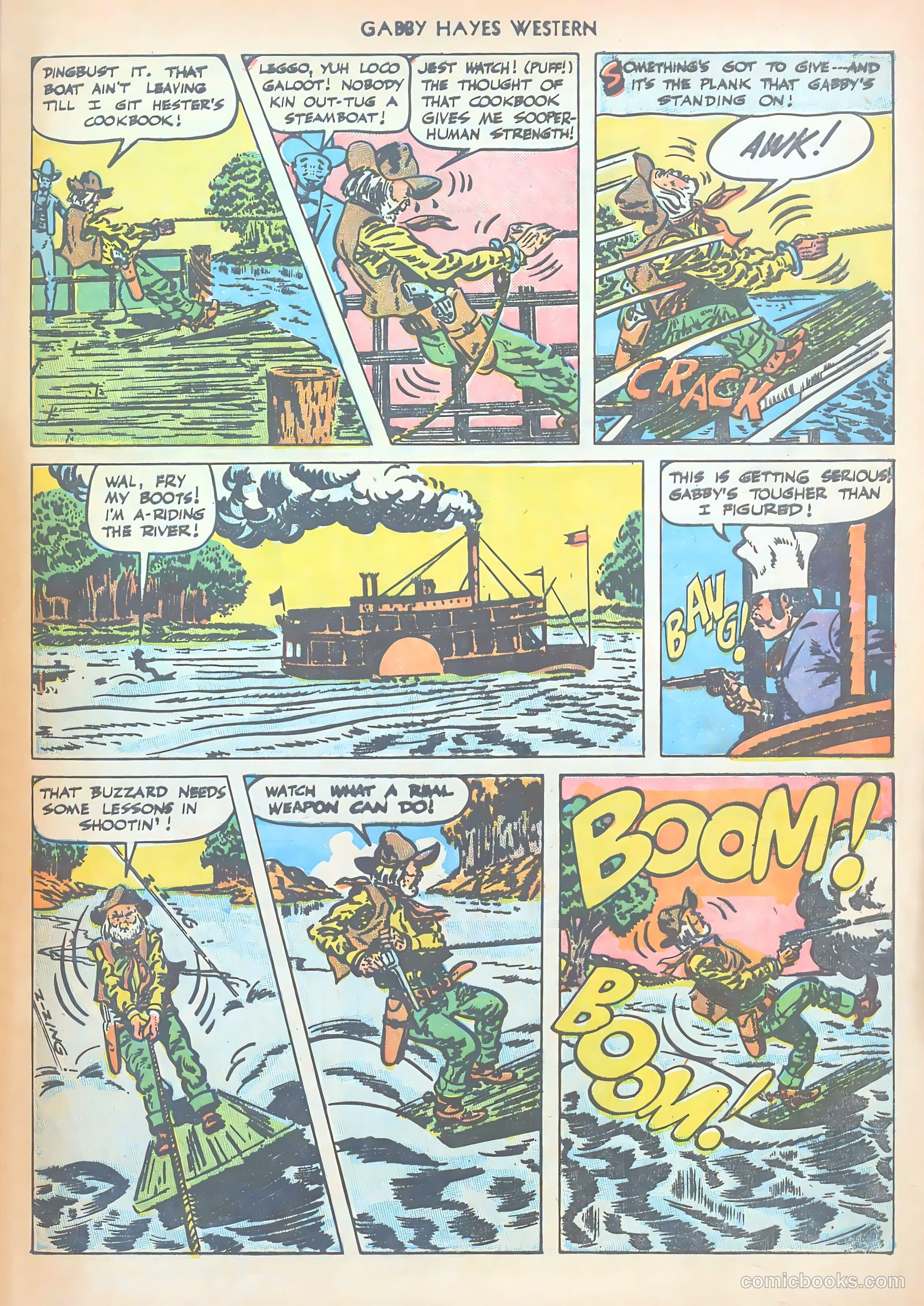 Gabby Hayes Western #14 (1950) — page 33 of 36