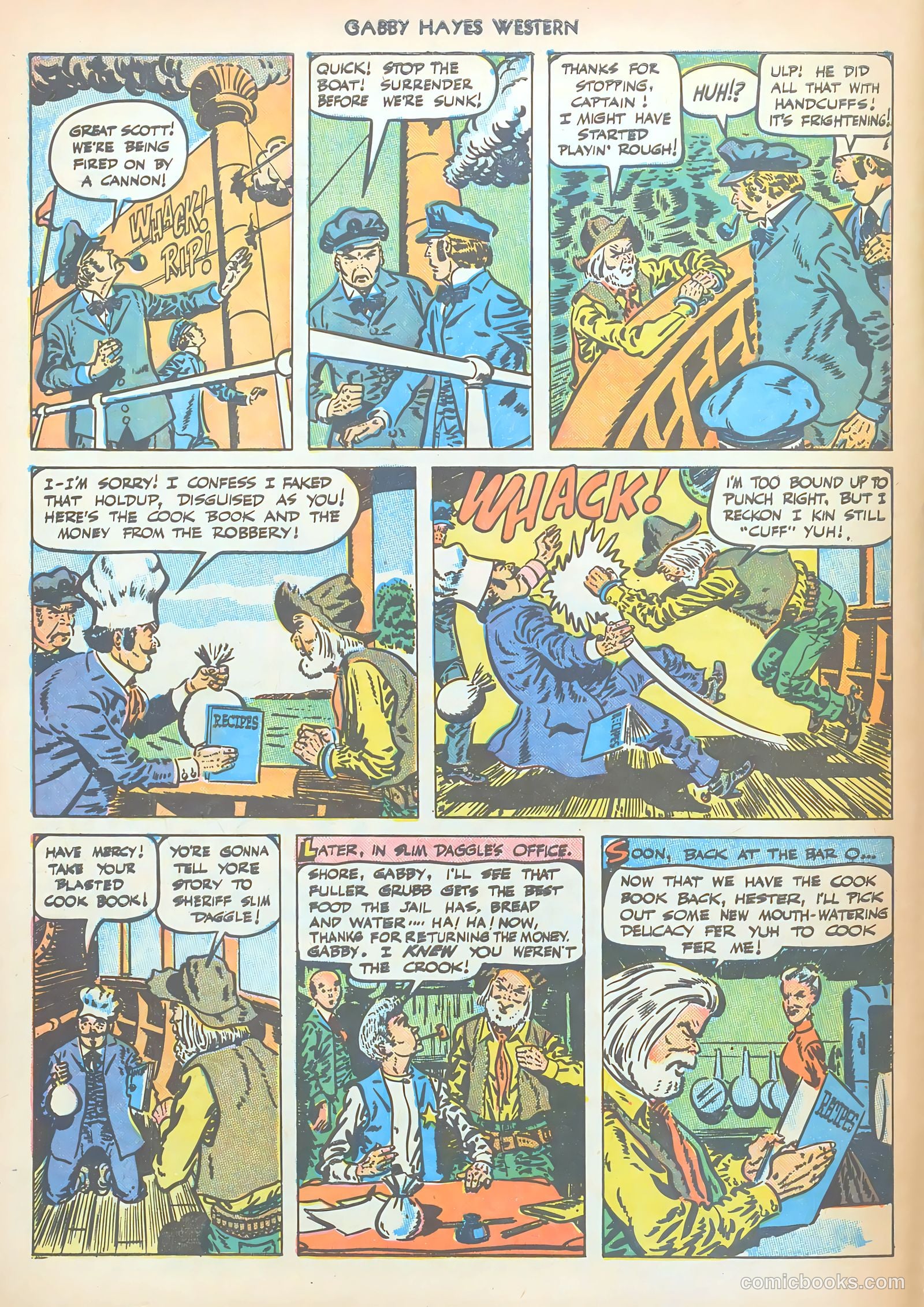 Gabby Hayes Western #14 (1950) — page 34 of 36