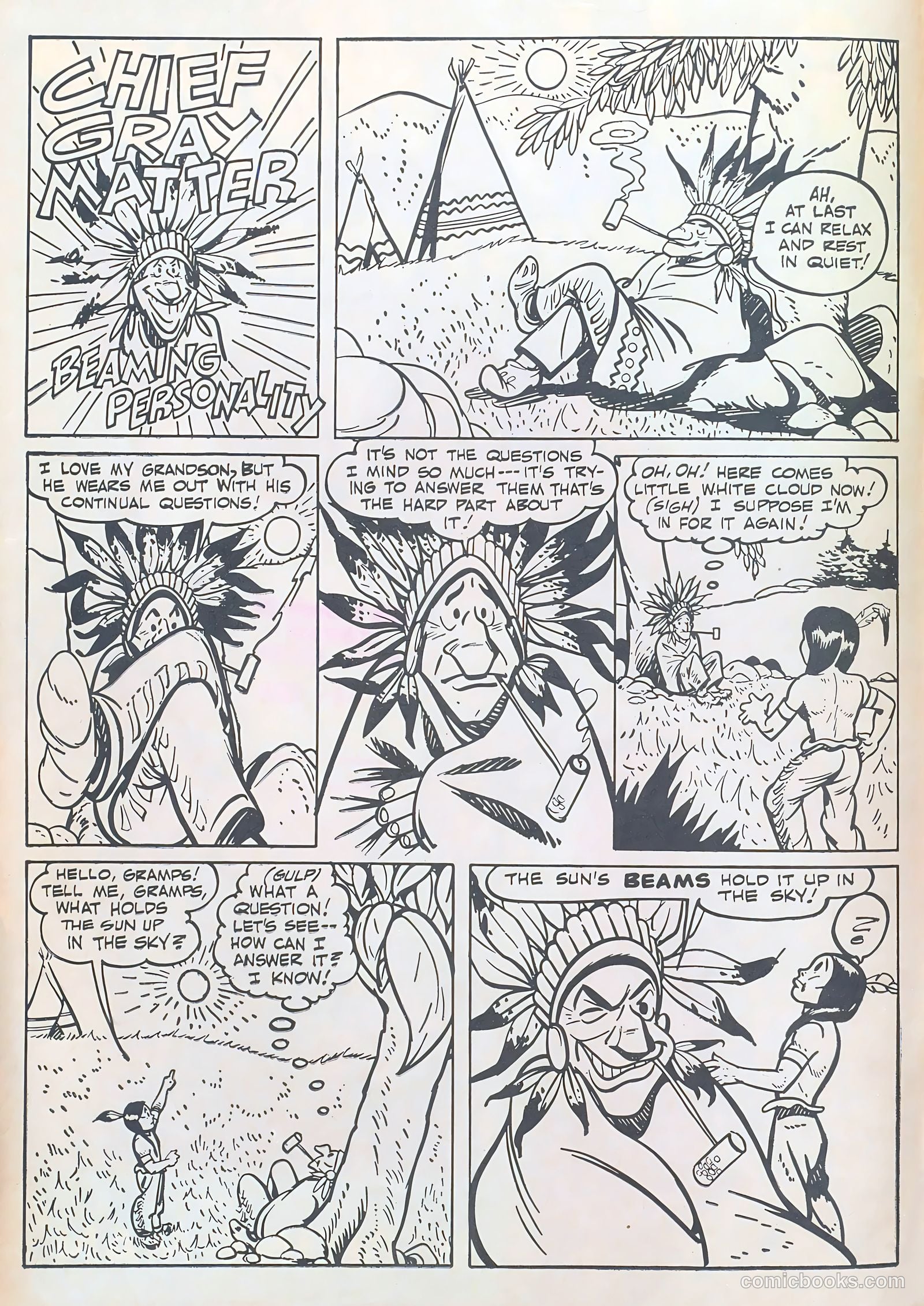 Gabby Hayes Western #15 (1950) — page 2 of 36