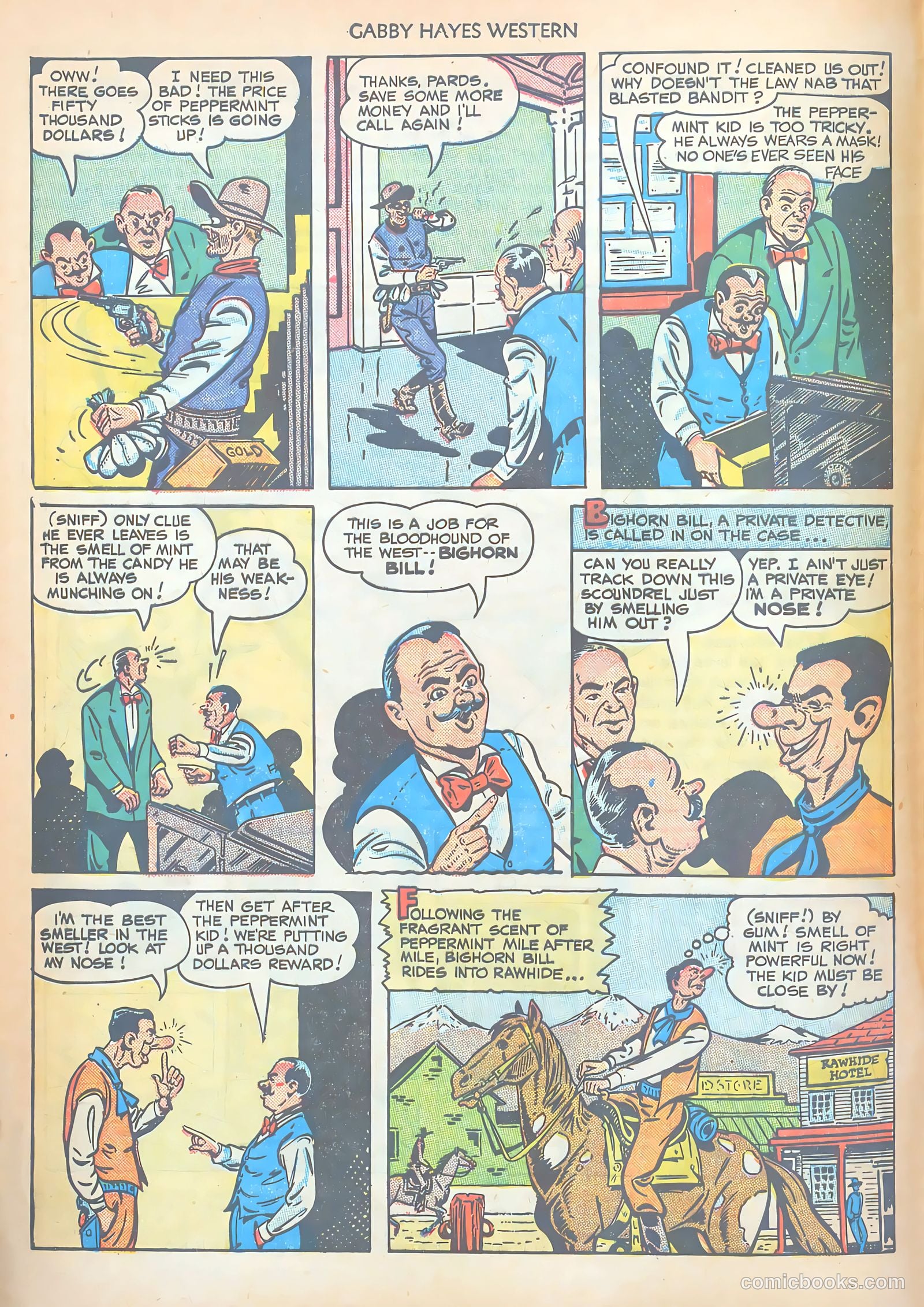 Gabby Hayes Western #15 (1950) — page 4 of 36