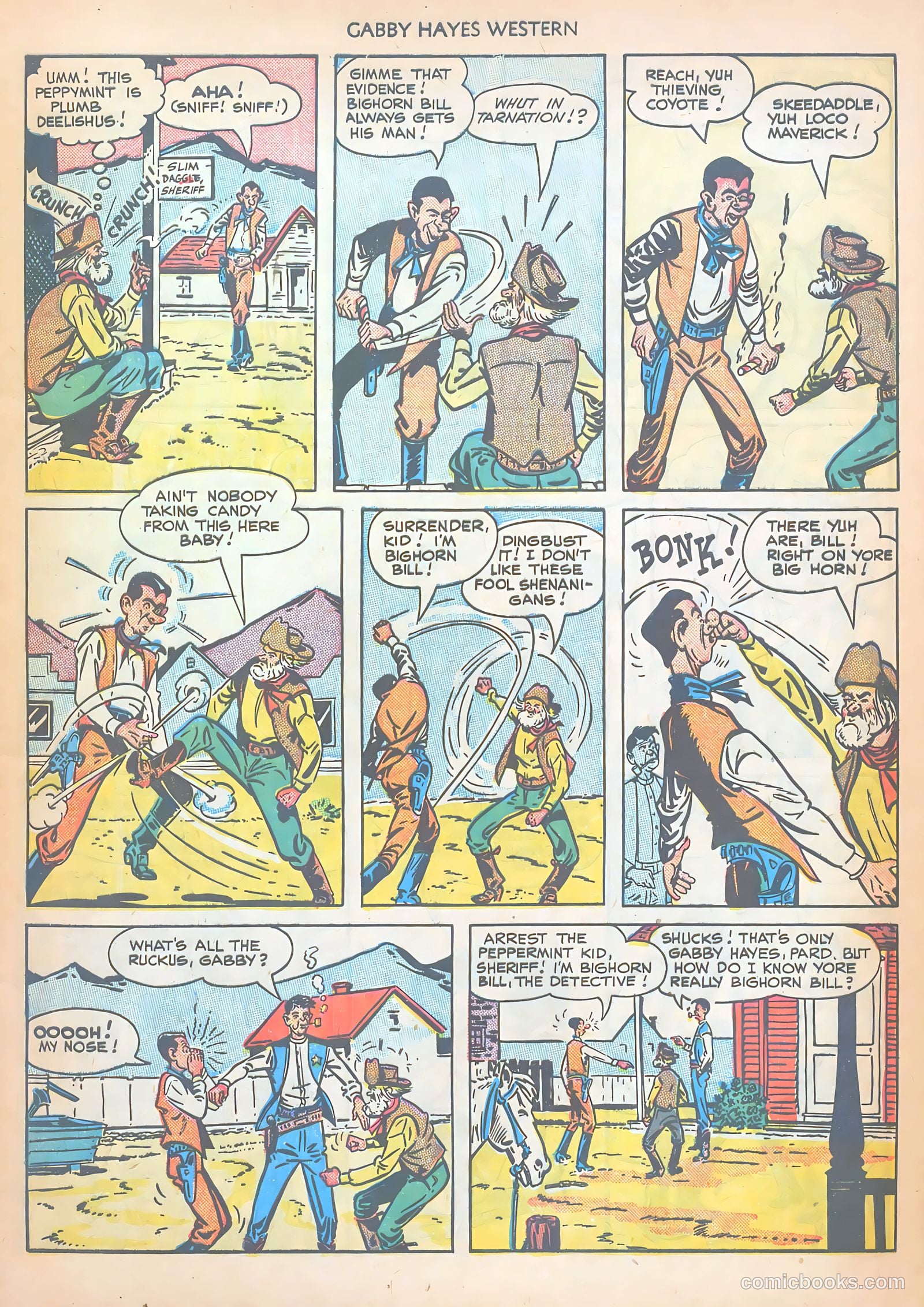 Gabby Hayes Western #15 (1950) — page 5 of 36
