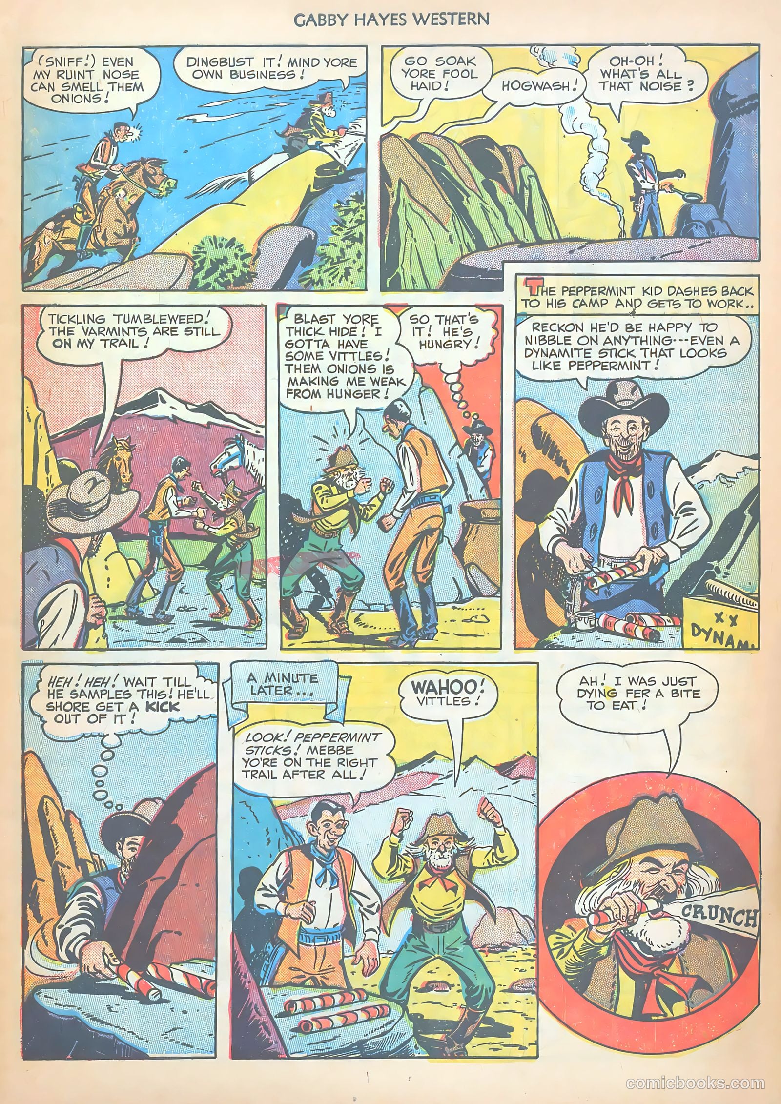 Gabby Hayes Western #15 (1950) — page 9 of 36