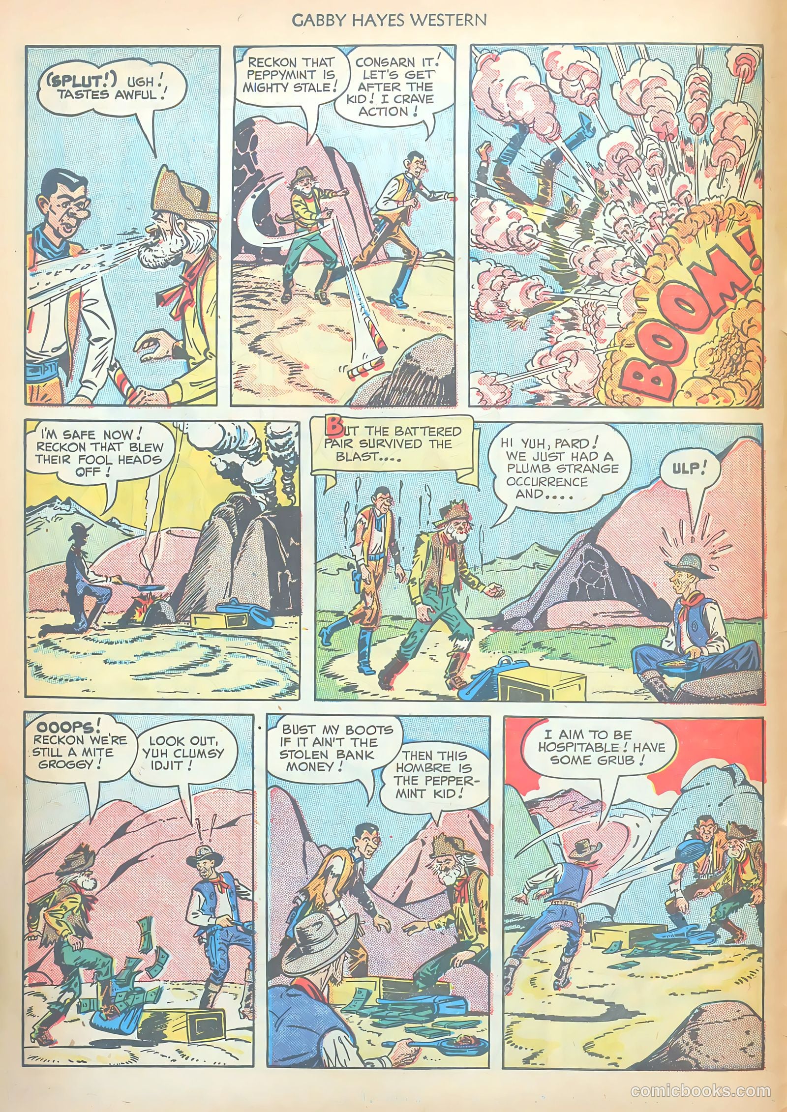 Gabby Hayes Western #15 (1950) — page 10 of 36