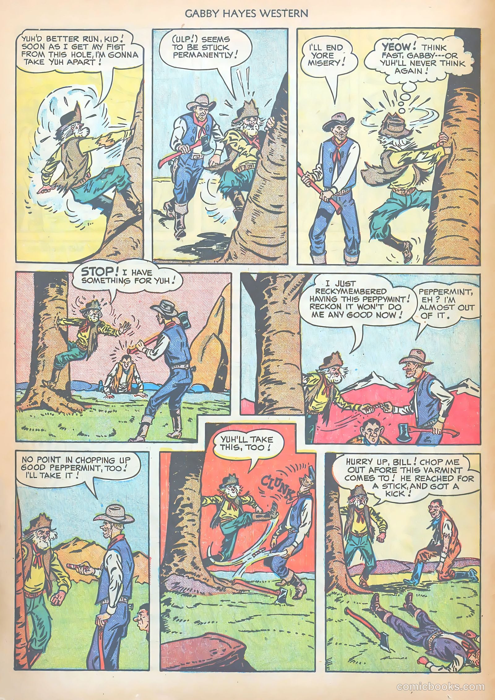 Gabby Hayes Western #15 (1950) — page 12 of 36