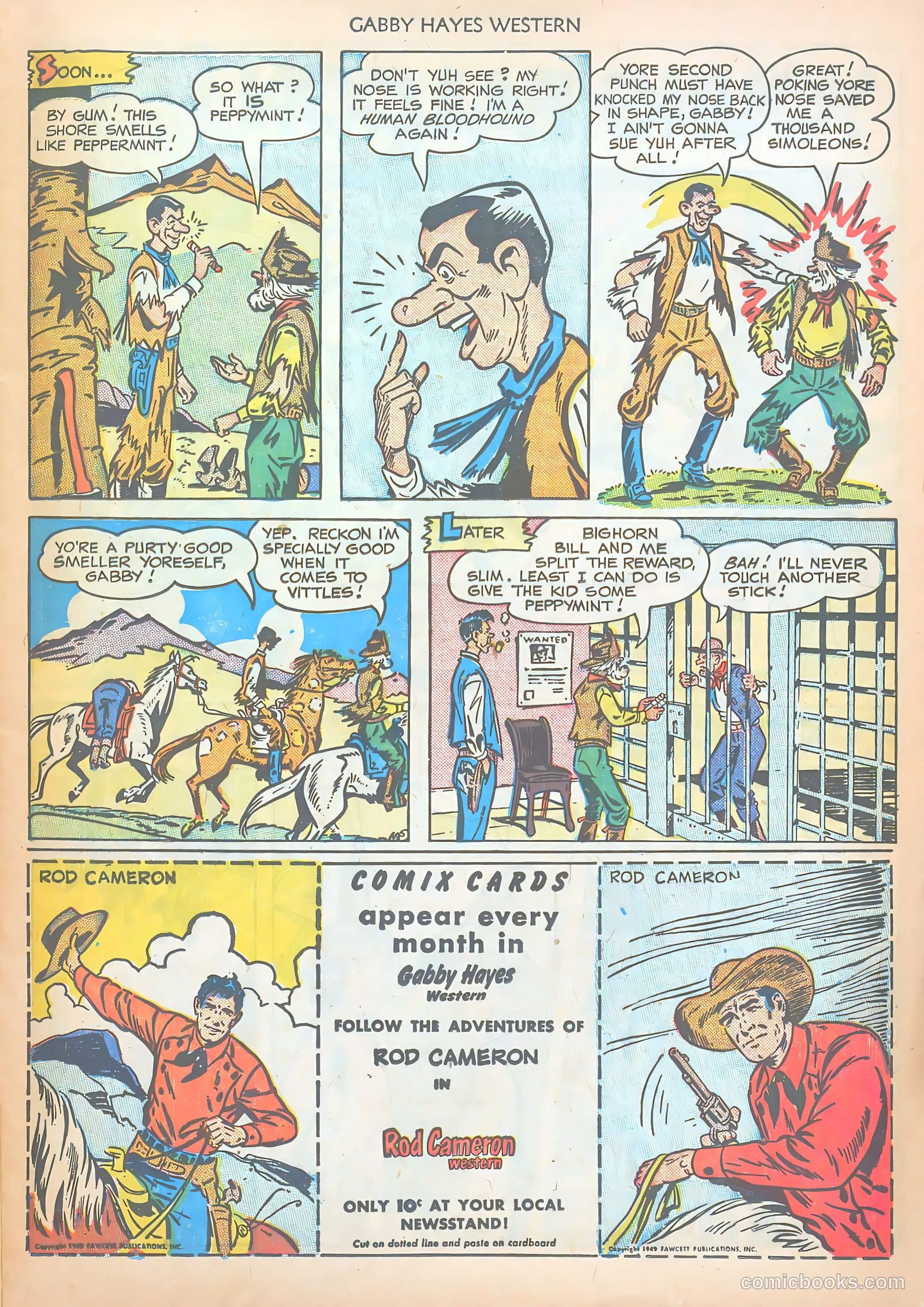 Gabby Hayes Western #15 (1950) — page 13 of 36