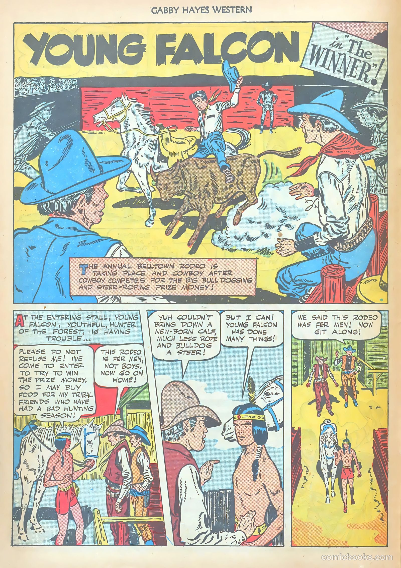 Gabby Hayes Western #15 (1950) — page 14 of 36
