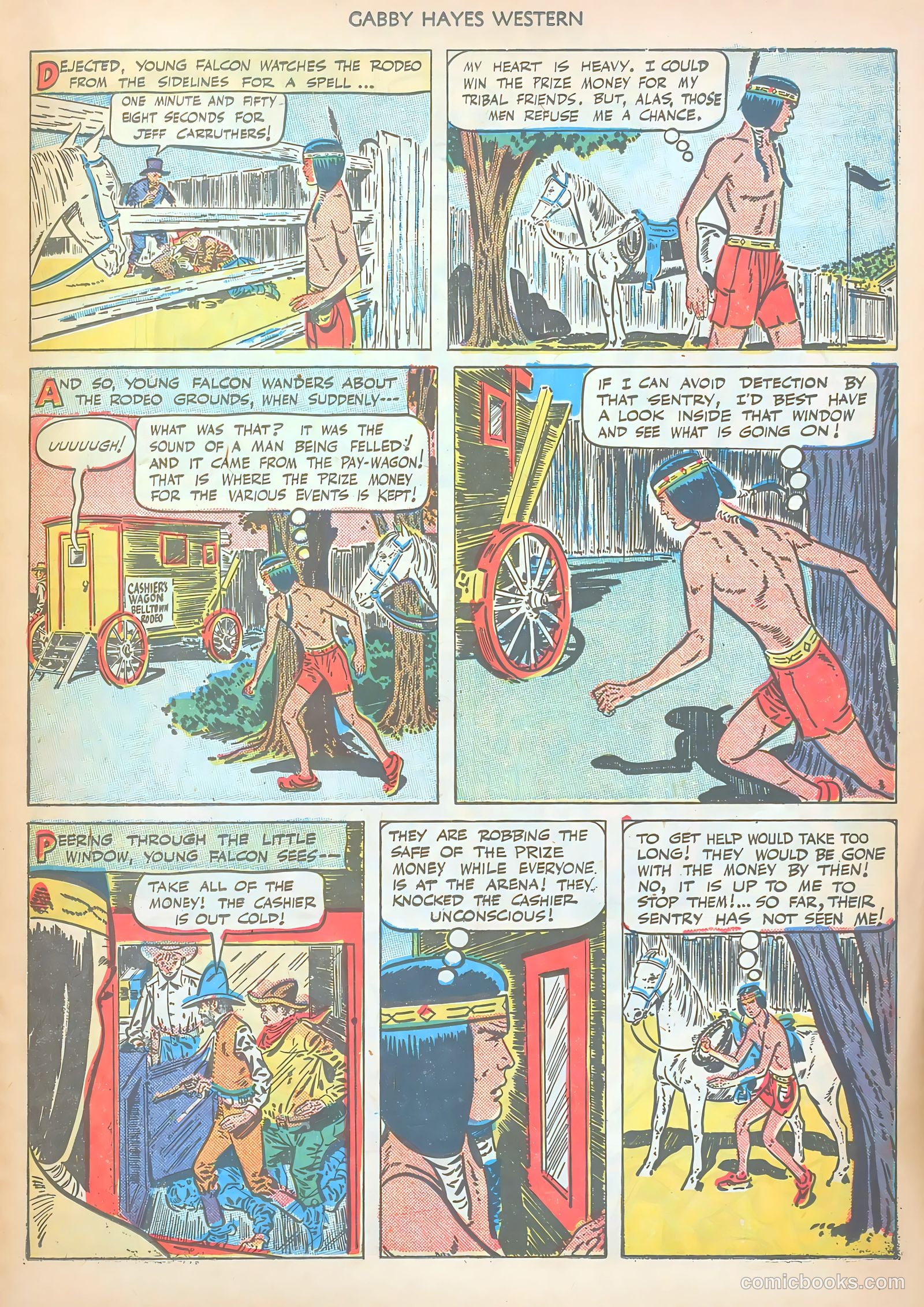 Gabby Hayes Western #15 (1950) — page 15 of 36
