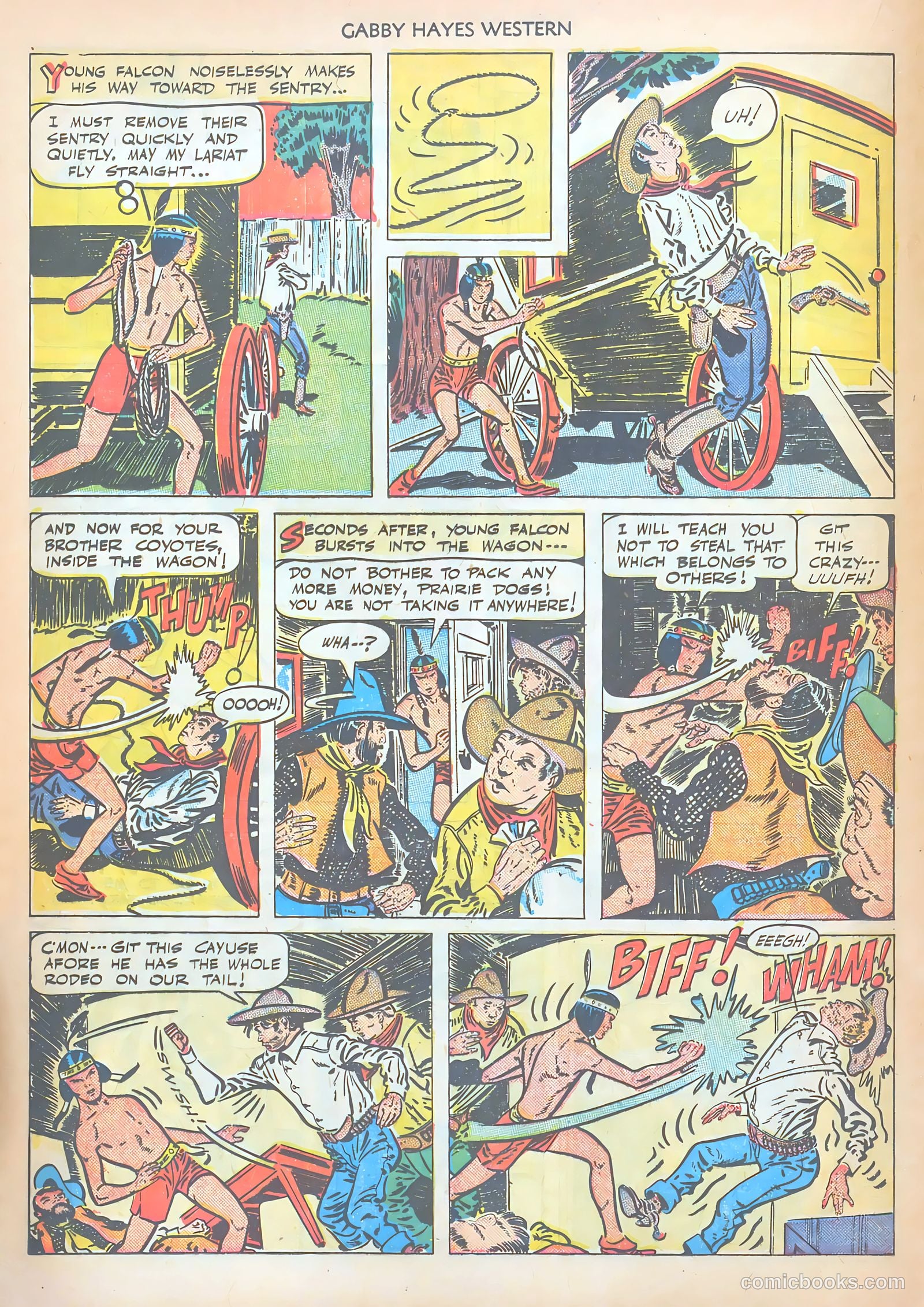 Gabby Hayes Western #15 (1950) — page 16 of 36