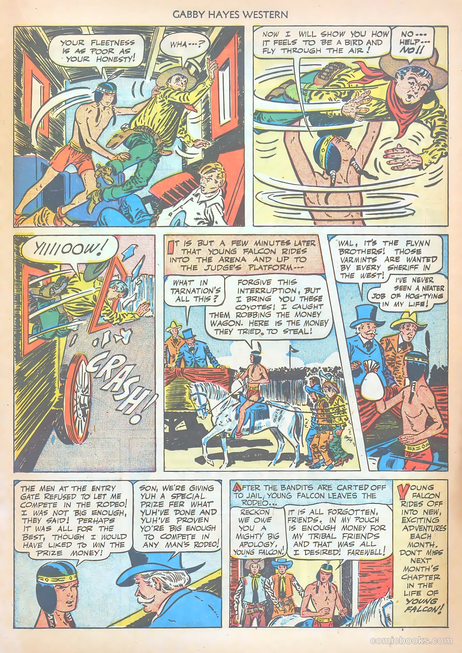 Gabby Hayes Western #15 (1950) — page 17 of 36