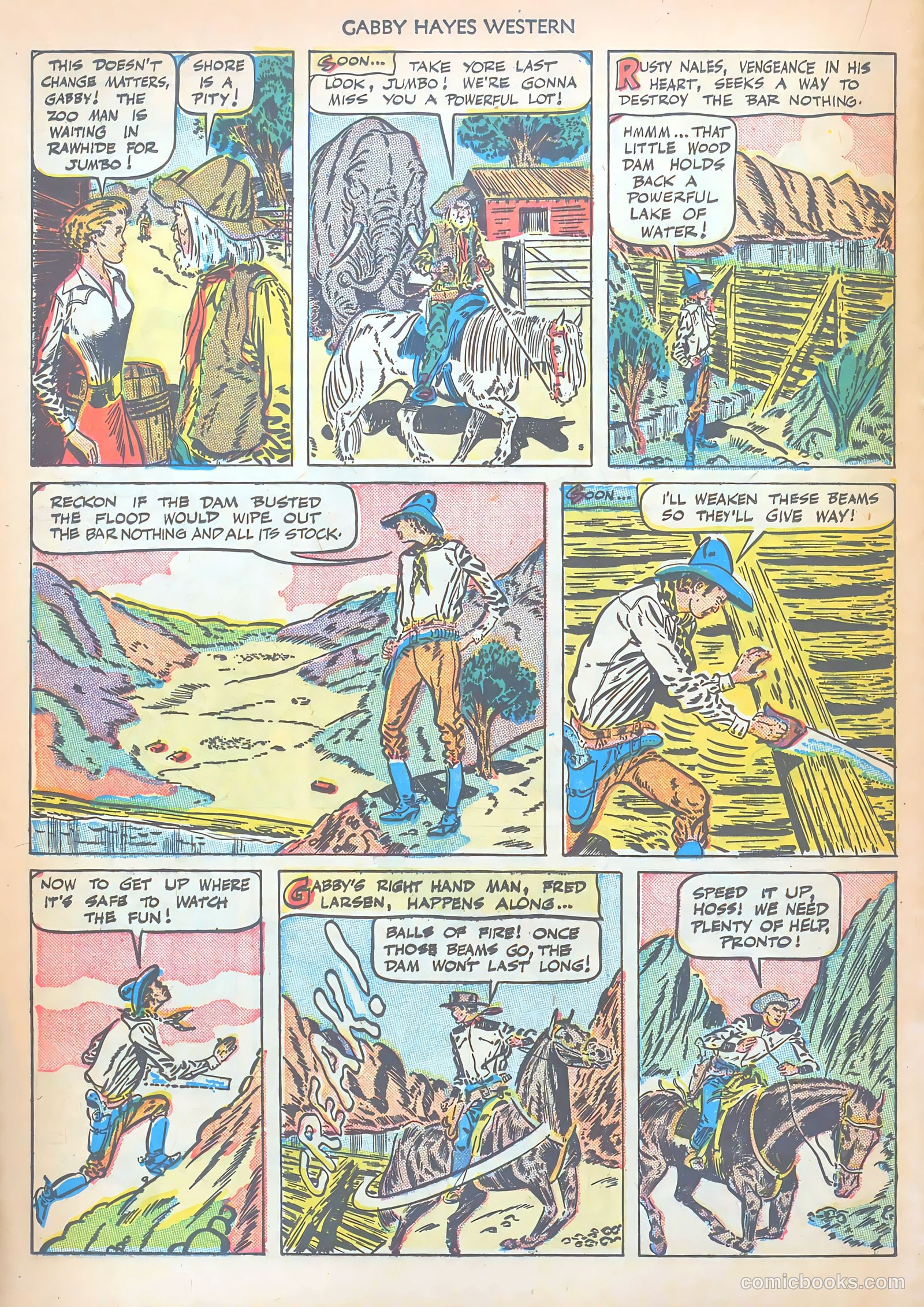 Gabby Hayes Western #15 (1950) — page 20 of 36