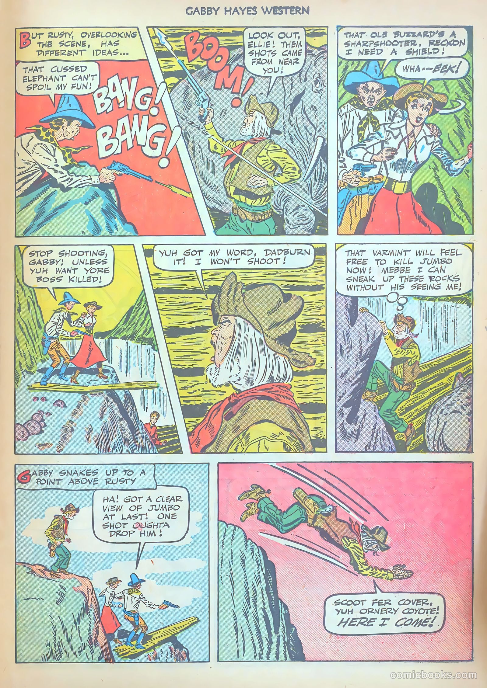 Gabby Hayes Western #15 (1950) — page 23 of 36