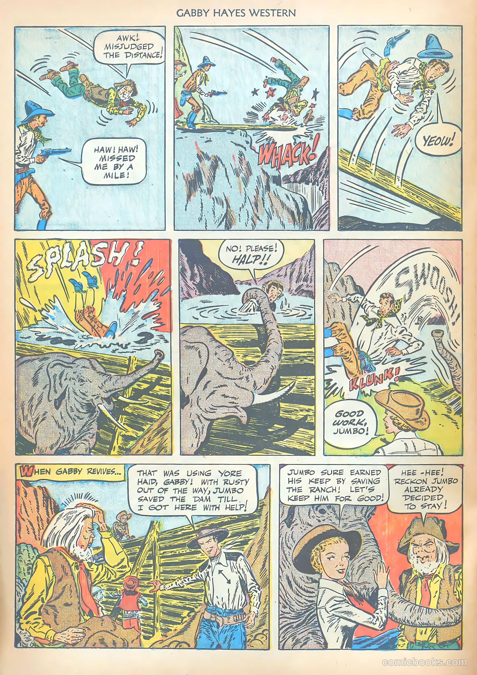Gabby Hayes Western #15 (1950) — page 24 of 36