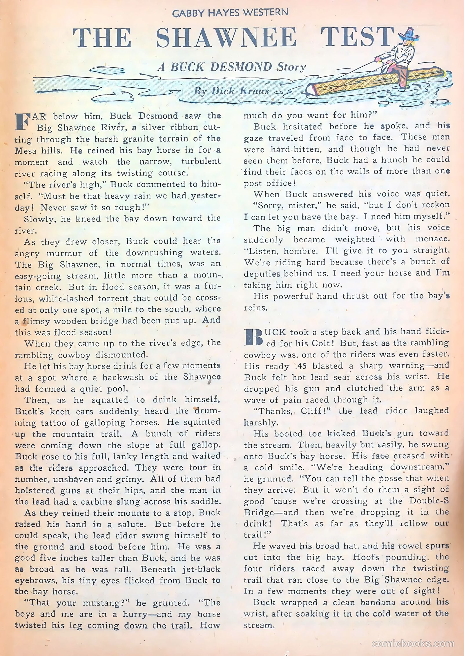 Gabby Hayes Western #15 (1950) — page 25 of 36