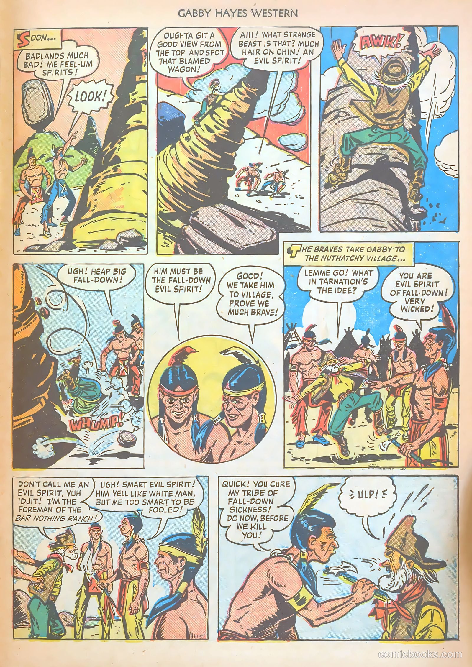 Gabby Hayes Western #15 (1950) — page 29 of 36