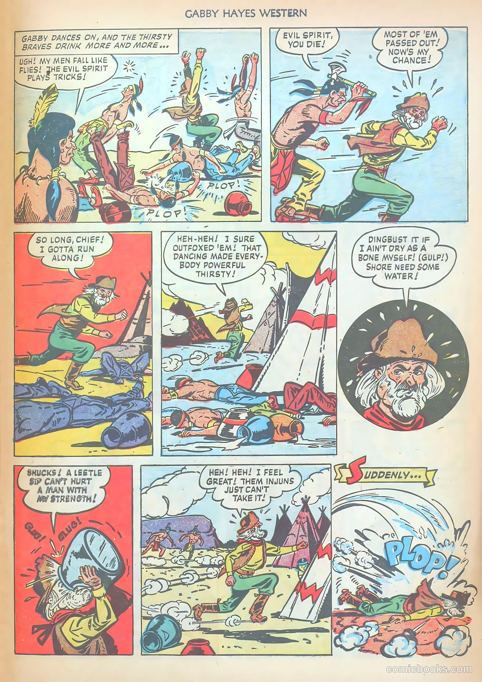 Gabby Hayes Western #15 (1950) — page 31 of 36