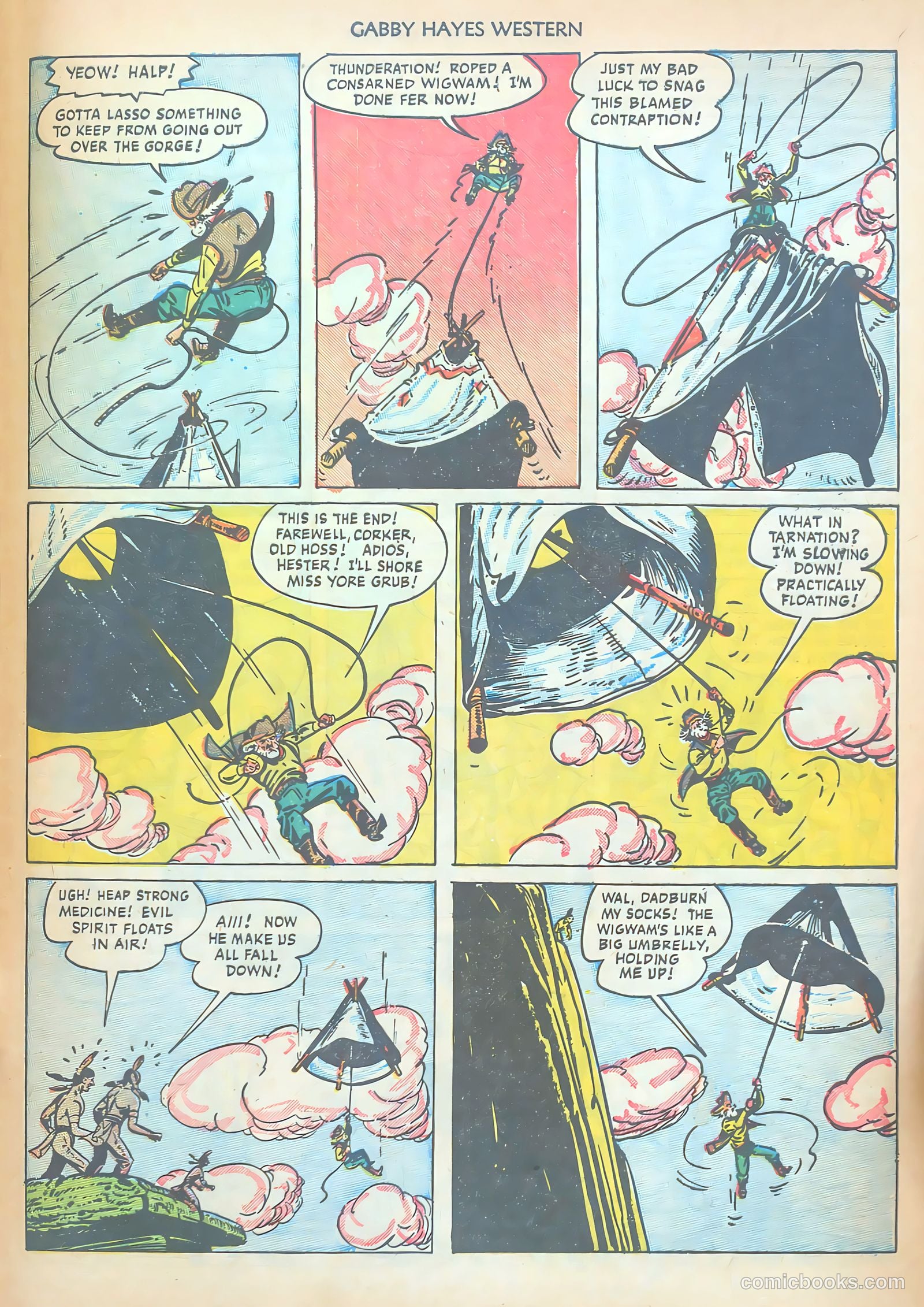 Gabby Hayes Western #15 (1950) — page 33 of 36