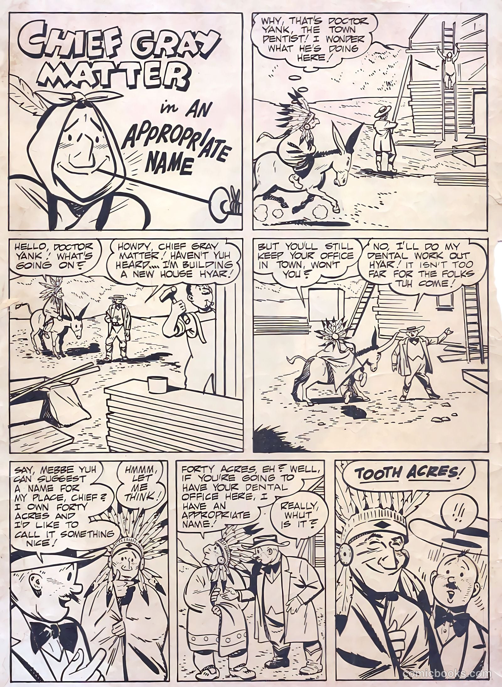 Gabby Hayes Western #16 (1950) — page 2 of 36